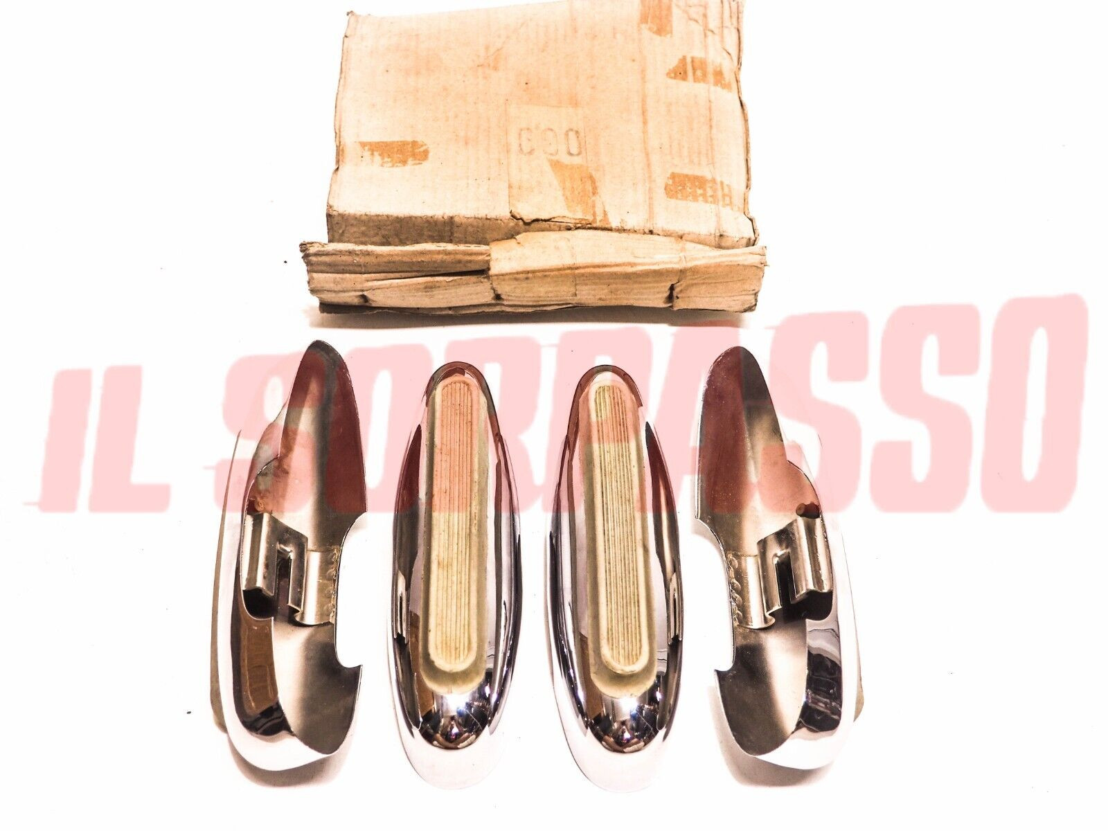 ROSTRI BORCHIE PARAURTI FIAT 500 N D 600 FUORISERIE CARROZZATE ACCESSORI