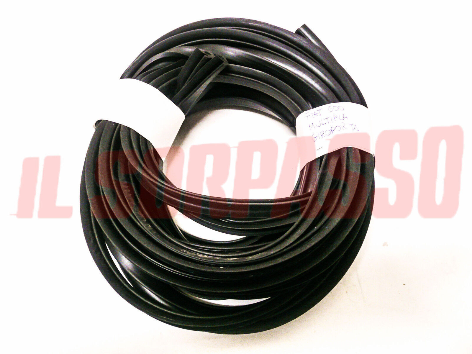 GUARNIZIONI GIROPORTA PORTA ANTERIORI + POSTERIORI  FIAT 600 MULTIPLA