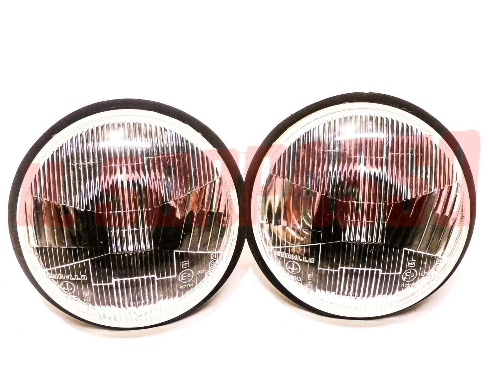 GRUPPI OTTICI FANALI FARI + GUARNIZIONI FIAT RITMO 105 125 TC ABARTH CARELLO