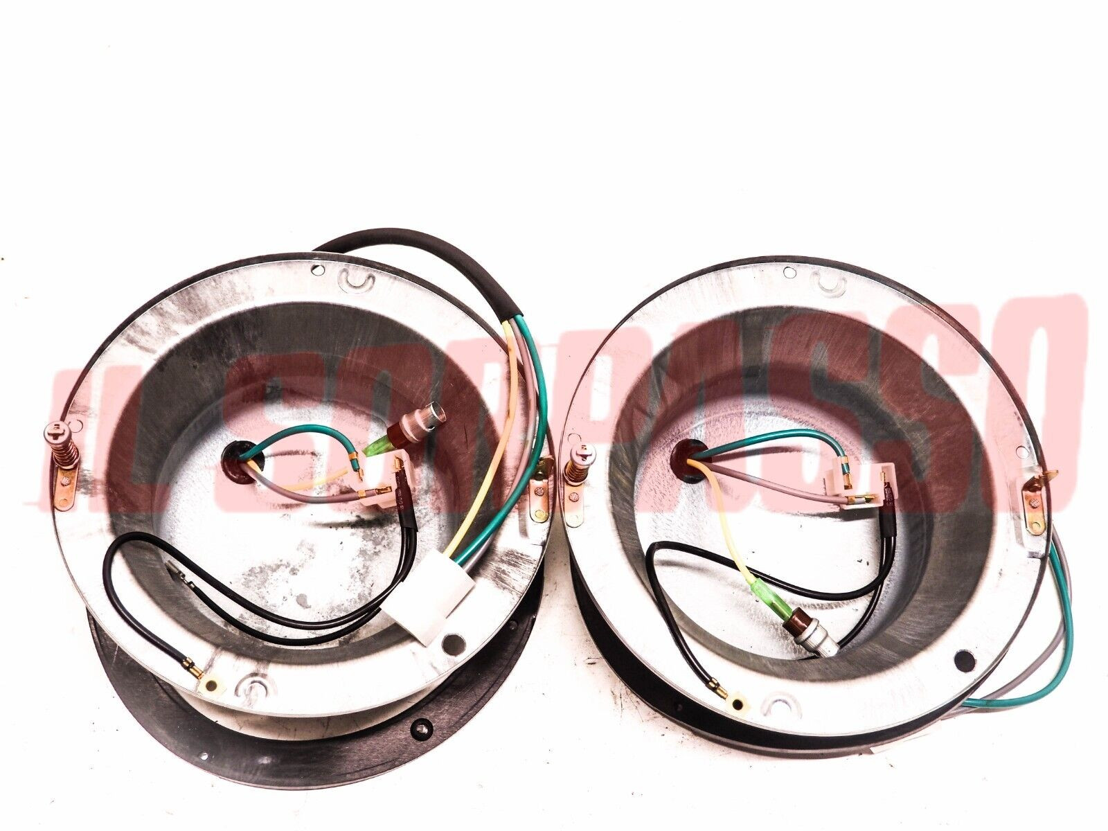 TAZZE FARO GRUPPI OTTICI FANALI FARI + GUARNIZIONI AUTOBIANCHI A112 + ABARTH