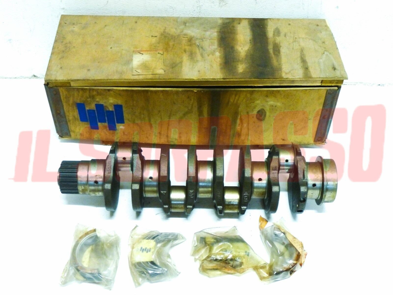 ALBERO MOTORE BRONZINE FIAT 131 132 2000 cc DIESEL NUOVO ORIGINALE FIAT 7300292