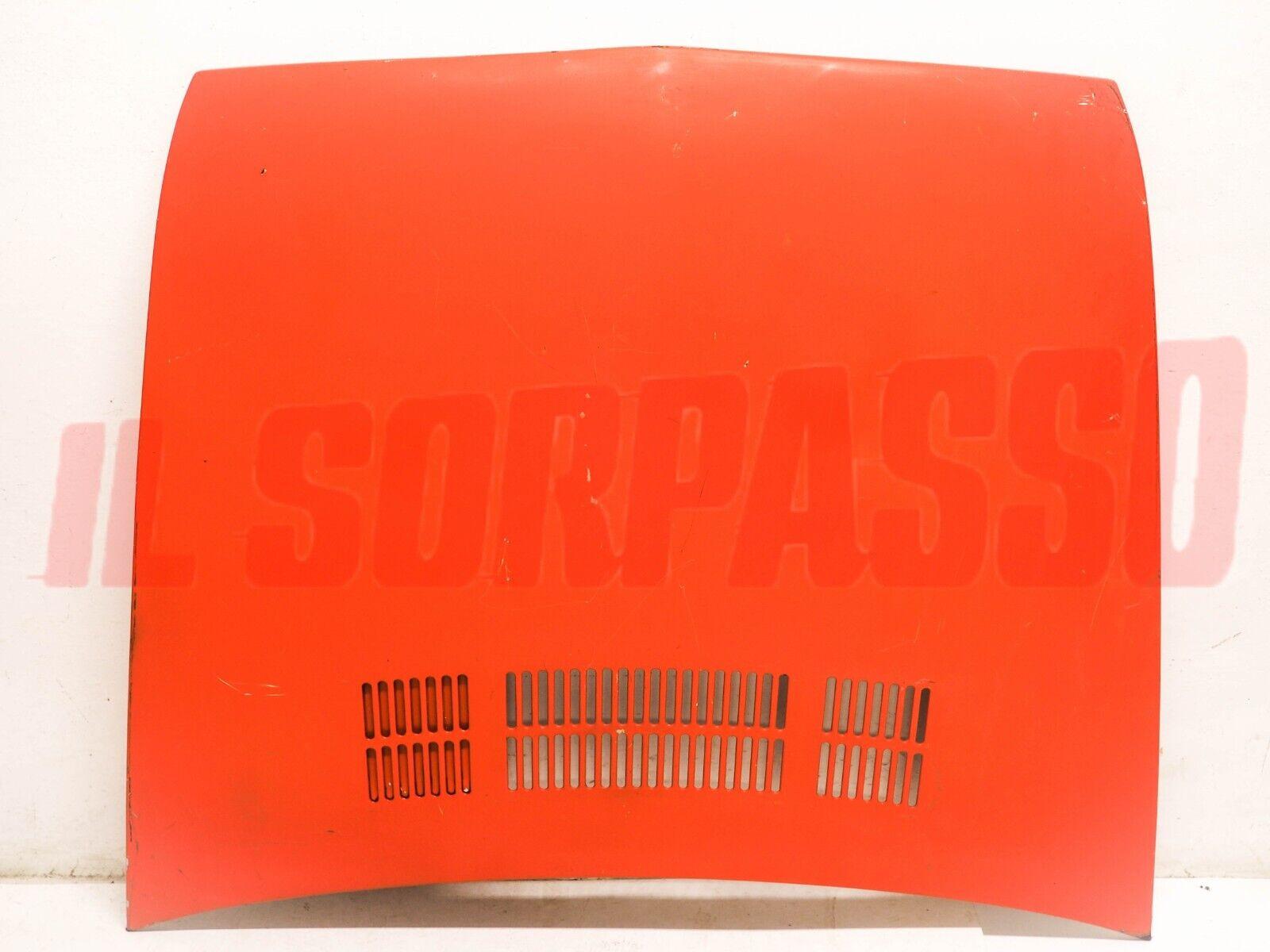 COFANO ANTERIORE USATO AUTOBIANCHI A112 1 2 3 SERIE + ABARTH ROSSO