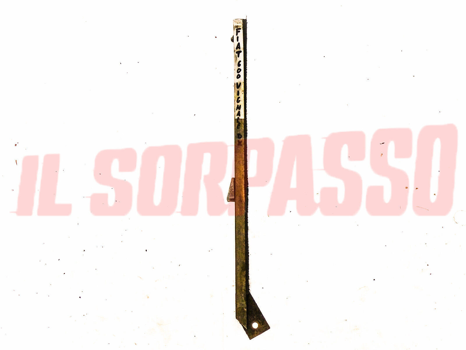 ASTA GUIDA SCORRIVETRO VETRO SCENDENTE PORTA DESTRA FIAT 600 750 VIGNALE SPIDER