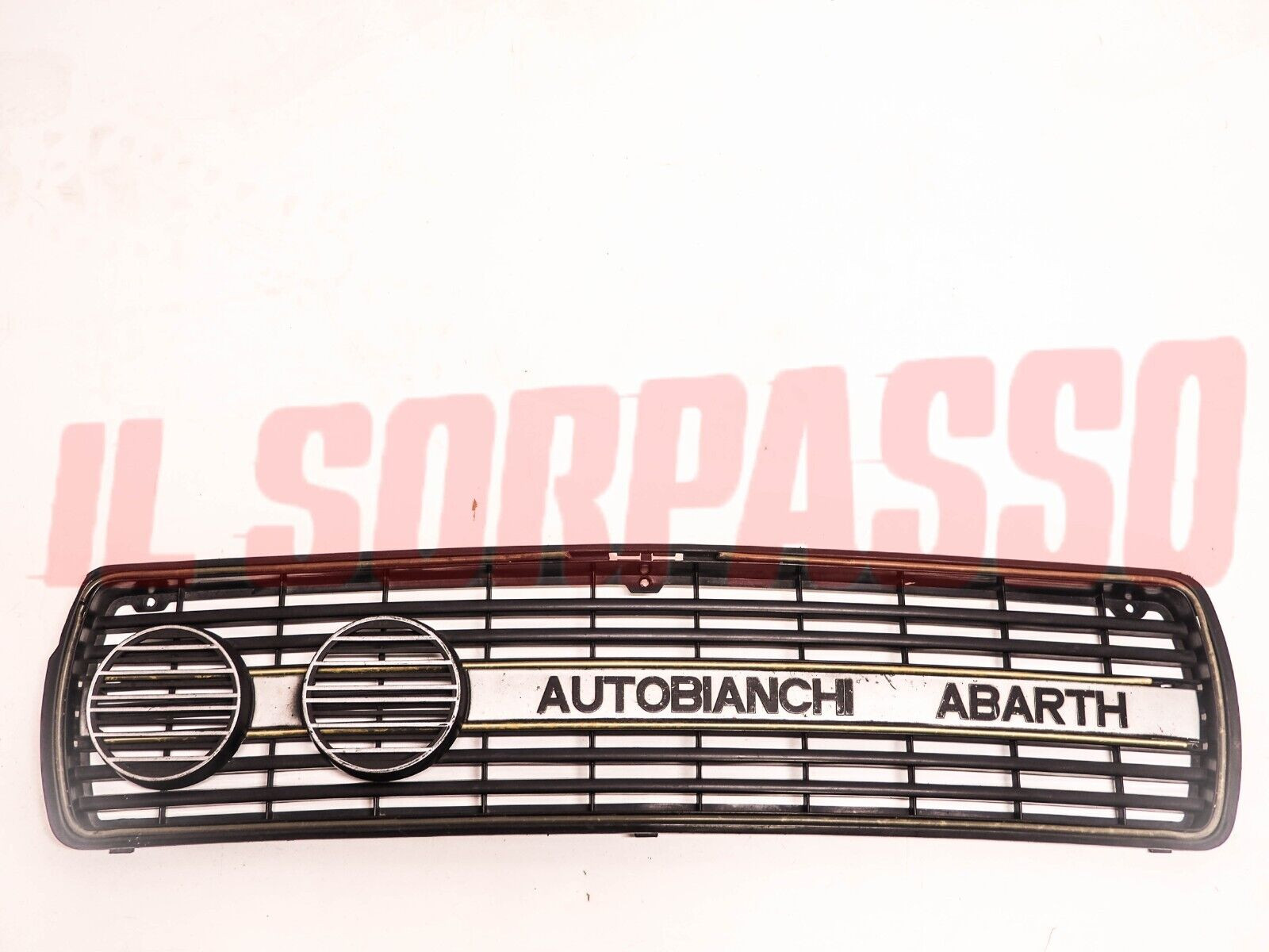 MASCHERINA GRIGLIA CALANDRA ANTERIORE AUTOBIANCHI A112 ABARTH 58HP USATA