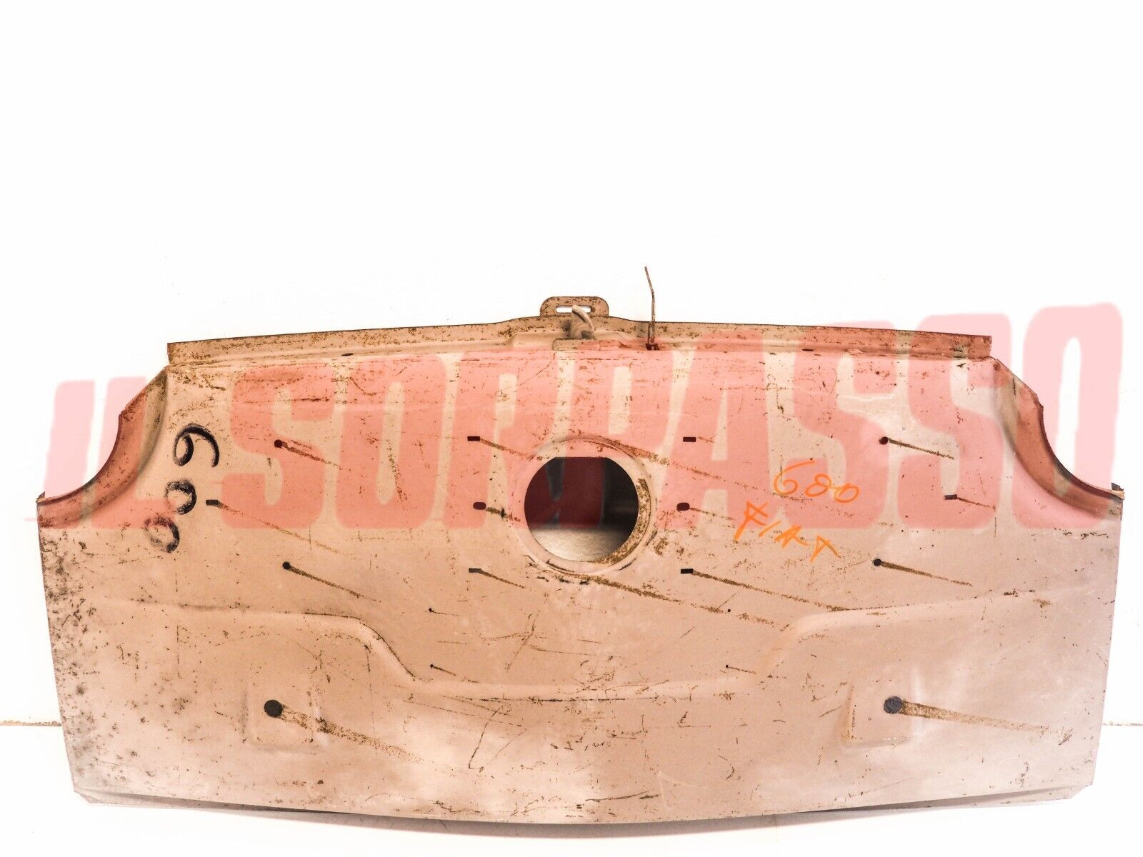 RIVESTIMENTO ANTERIORE FRONTALE CALANDRA FIAT 600 1 SERIE + D ORIGINALE