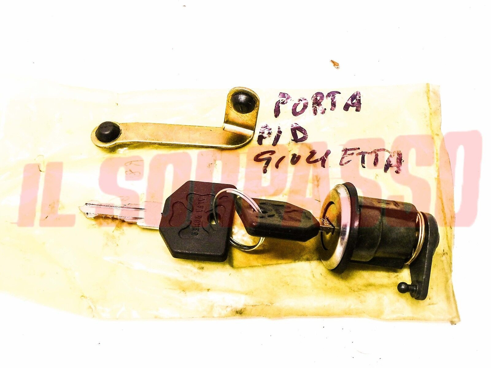 BLOCCHETTO SERRATURA PORTA POSTERIORE DESTRA ALFA ROMEO GIULIETTA ORIGINALE