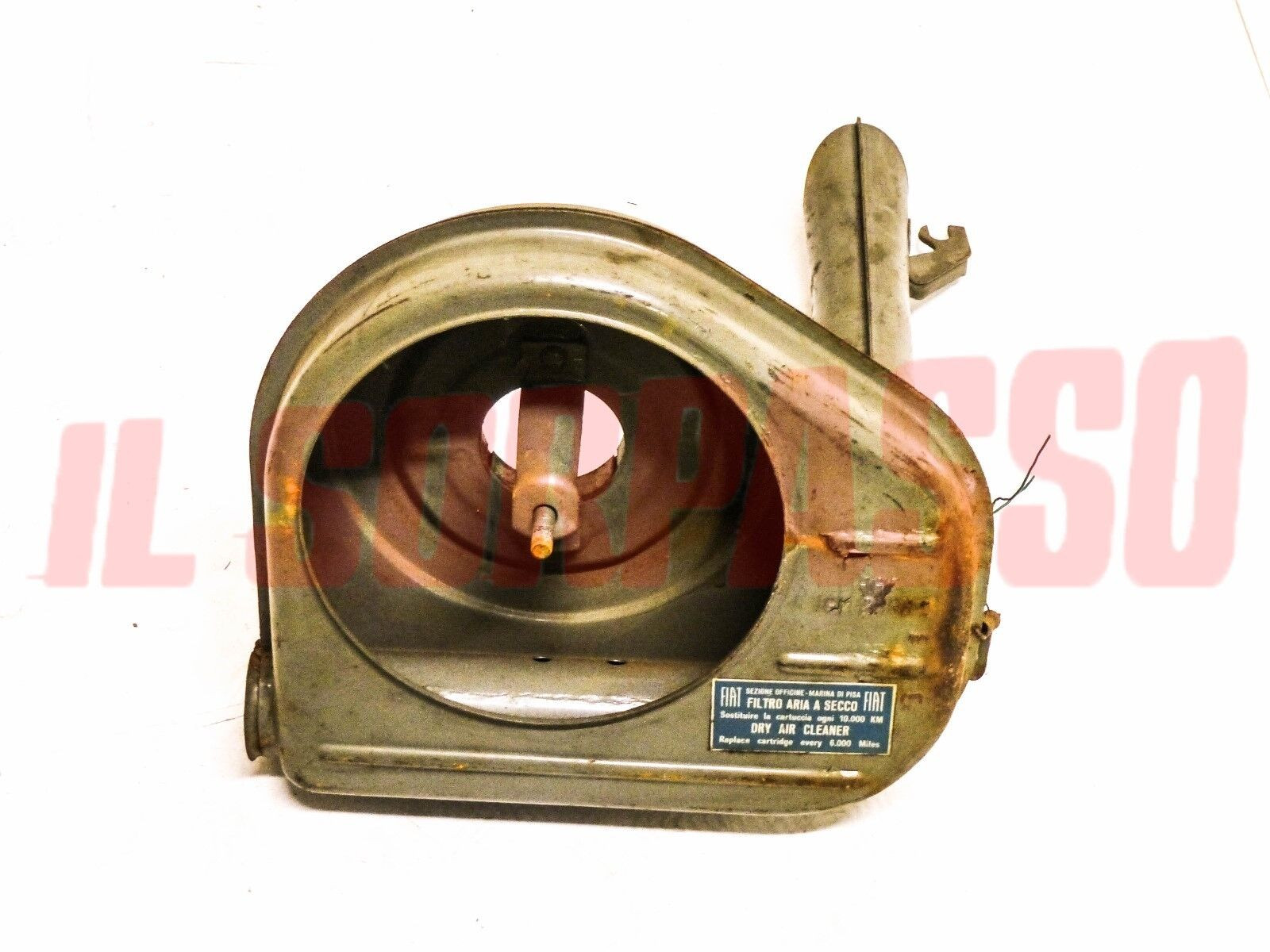 BUSSOLO CONTENITORE FILTRO ARIA FIAT 1100 R ORIGINALE
