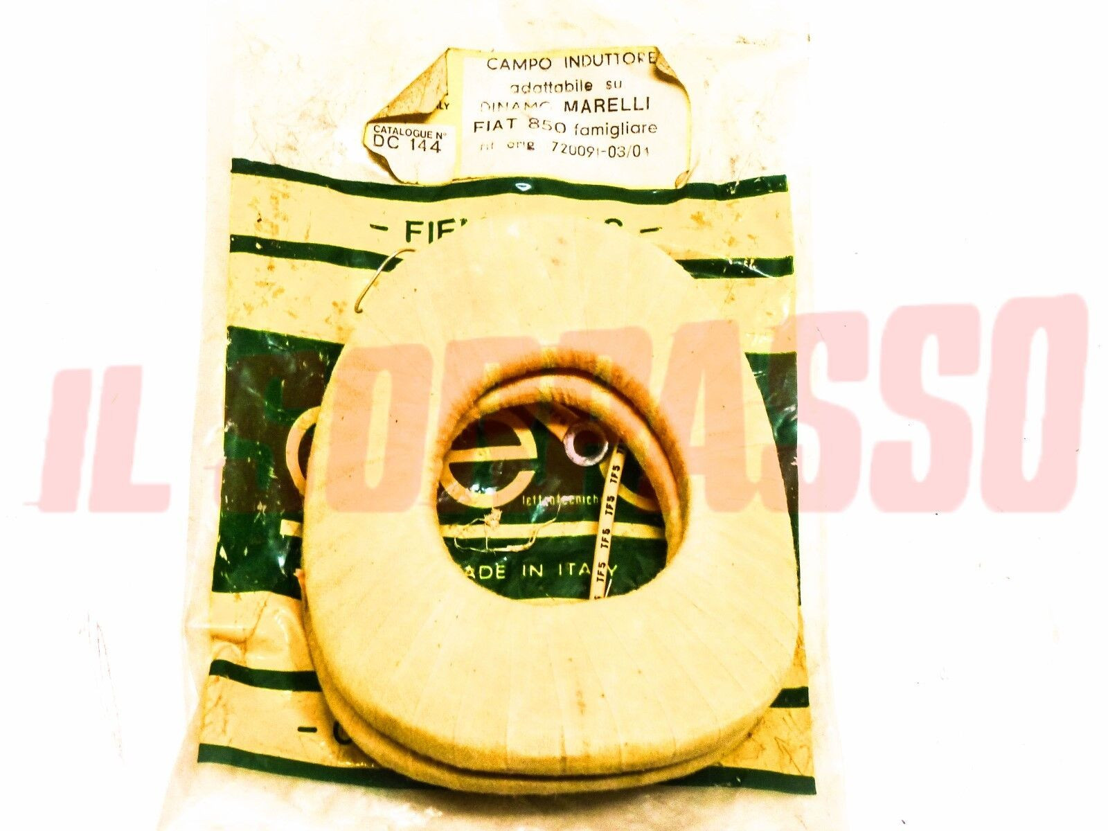 CAMPI DINAMO FIAT 850 T - FAMILIARE ORIGINALI