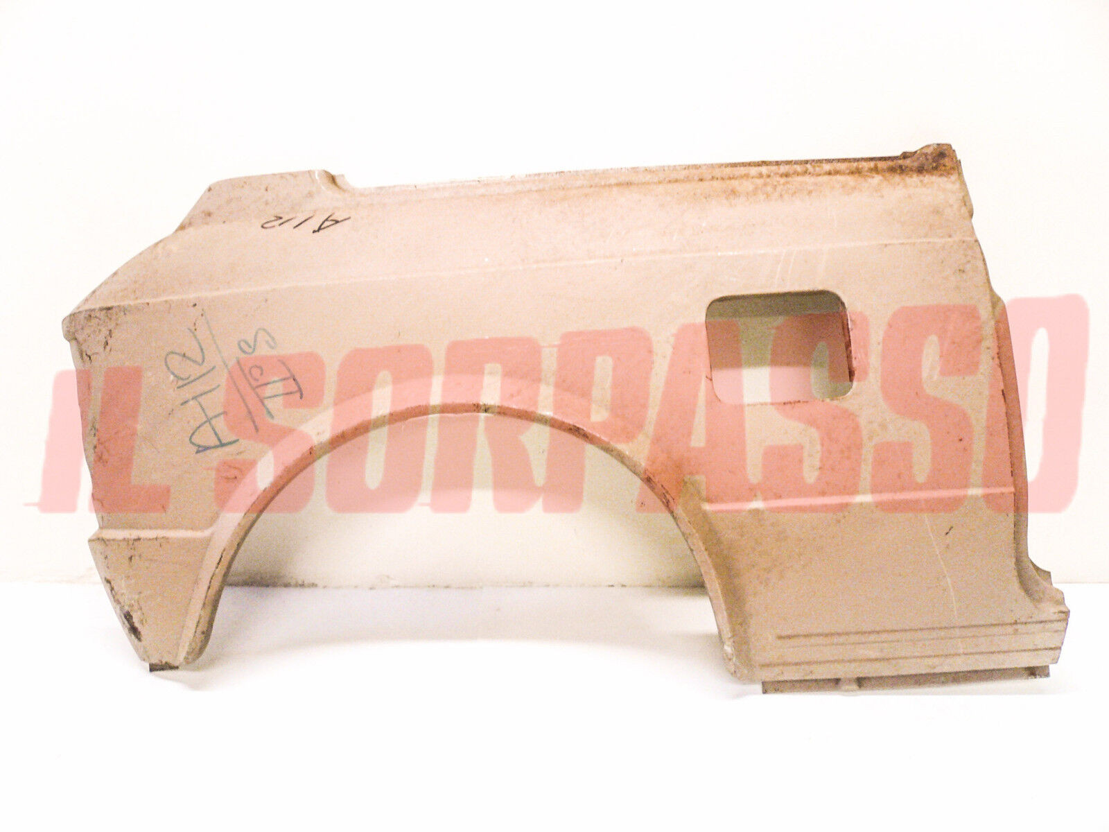 PARAFANGO FIANCO POSTERIORE DESTRO AUTOBIANCHI A112 2 SERIE ABARTH CON 3 RIGHE