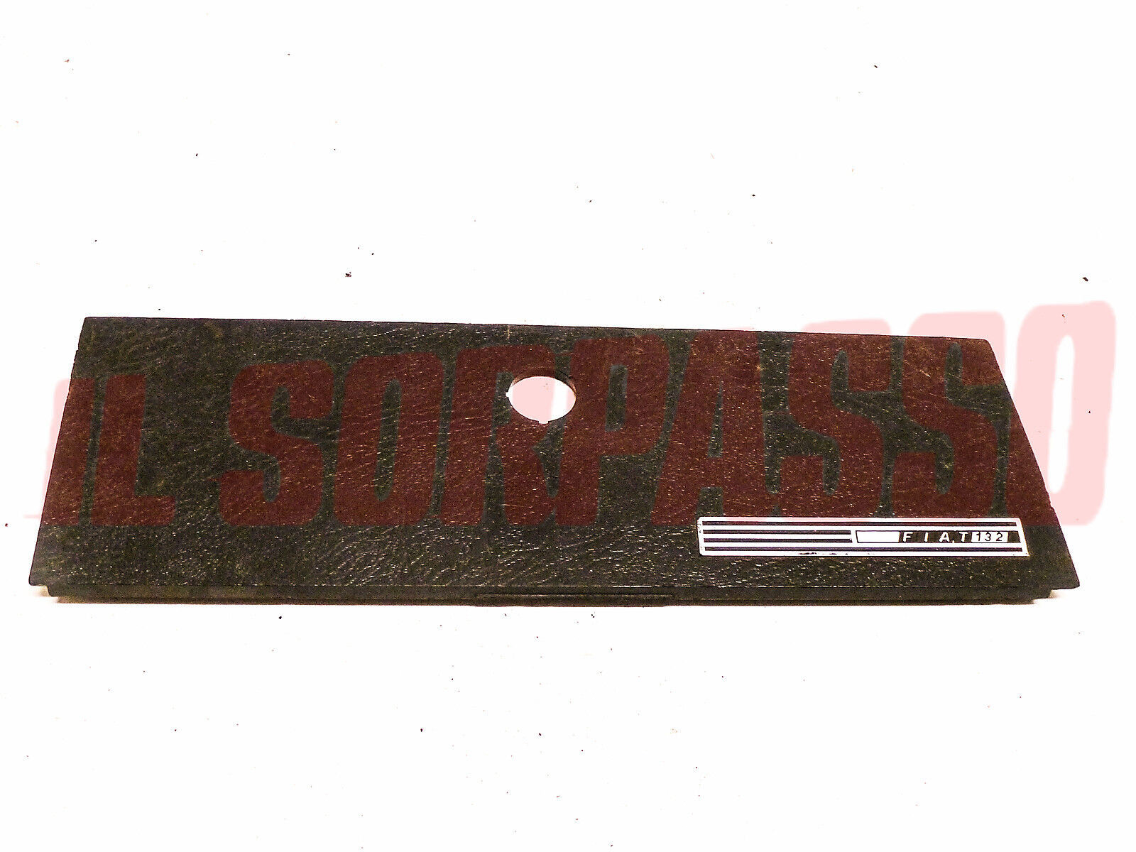 CASSETTO PORTAOGGETTI CRUSCOTTO FIAT 132 CON SCRITTA ORIGINALE