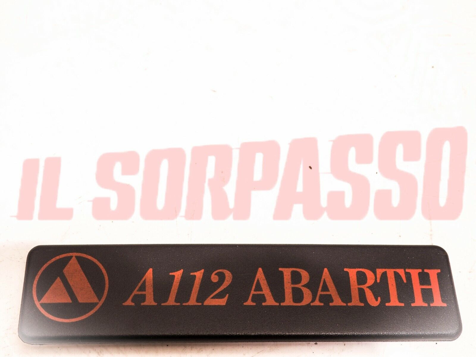 SCRITTA SIGLA PORTELLONE POSTERIORE AUTOBIANCHI A112 ABARTH 6 - 7 SERIE