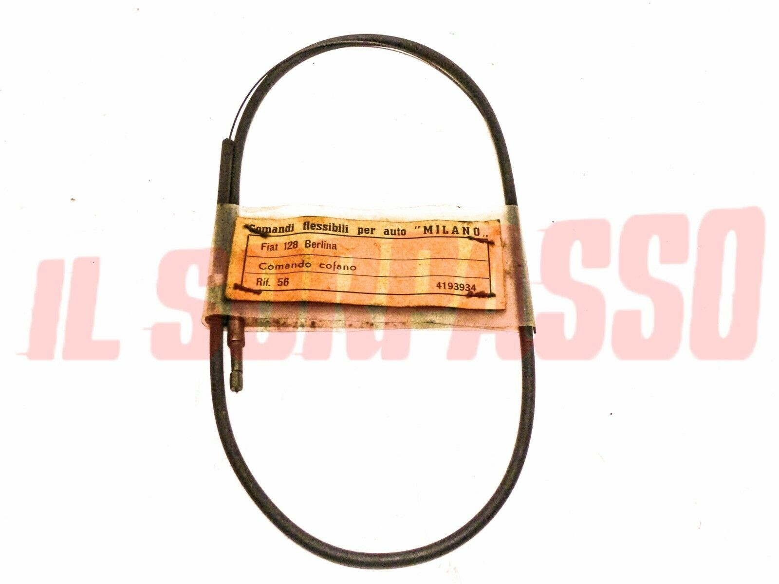 CAVO CORDA APERTURA COFANO FIAT 128 BERLINA RALLY ORIGINALE