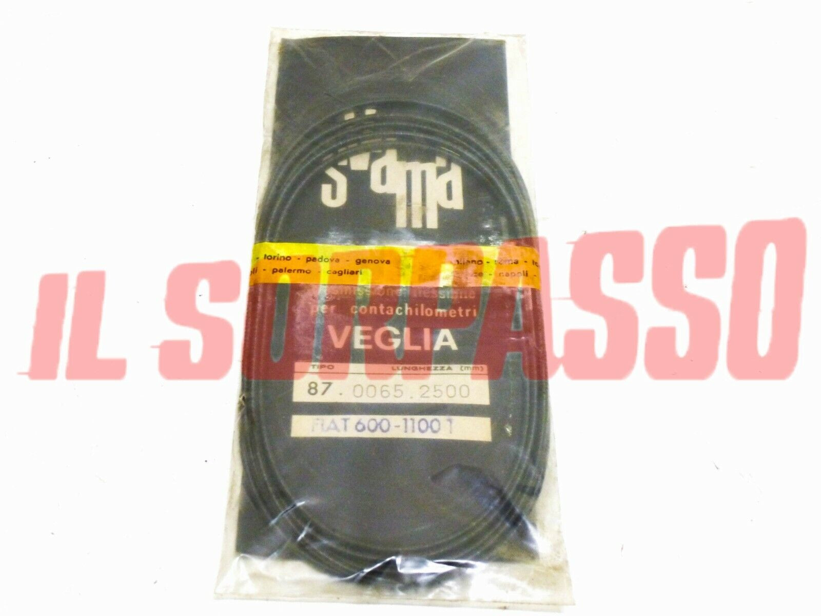 CAVO CORDA FILO CONTACHILOMETRI FIAT 600 - 1100 T 2500 MM ORIGINALE