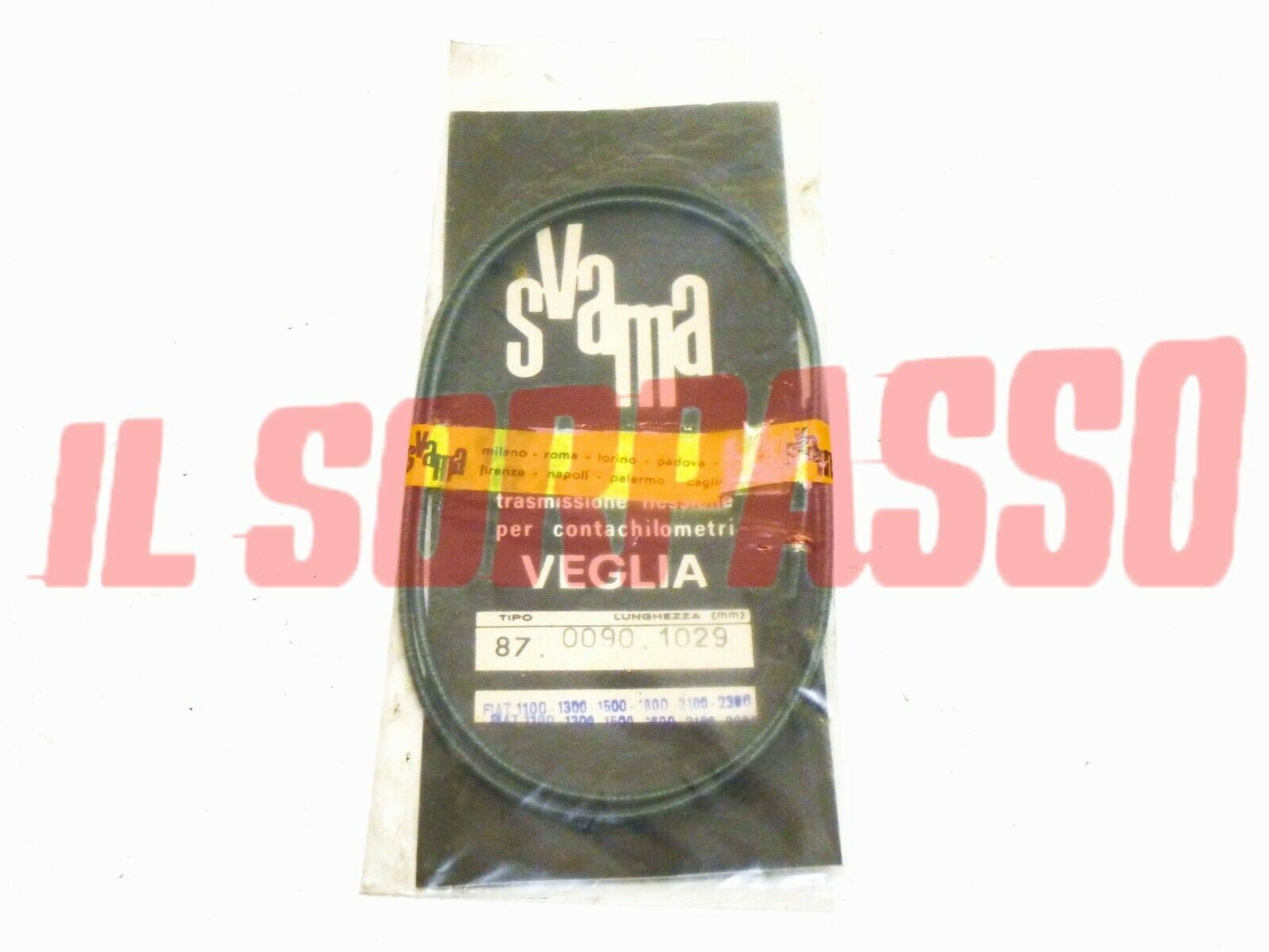 CAVO CORDA FILO CONTACHILOMETRI FIAT 1100 1300 1500 1800 2100 2300 LUNG 1029 MM 