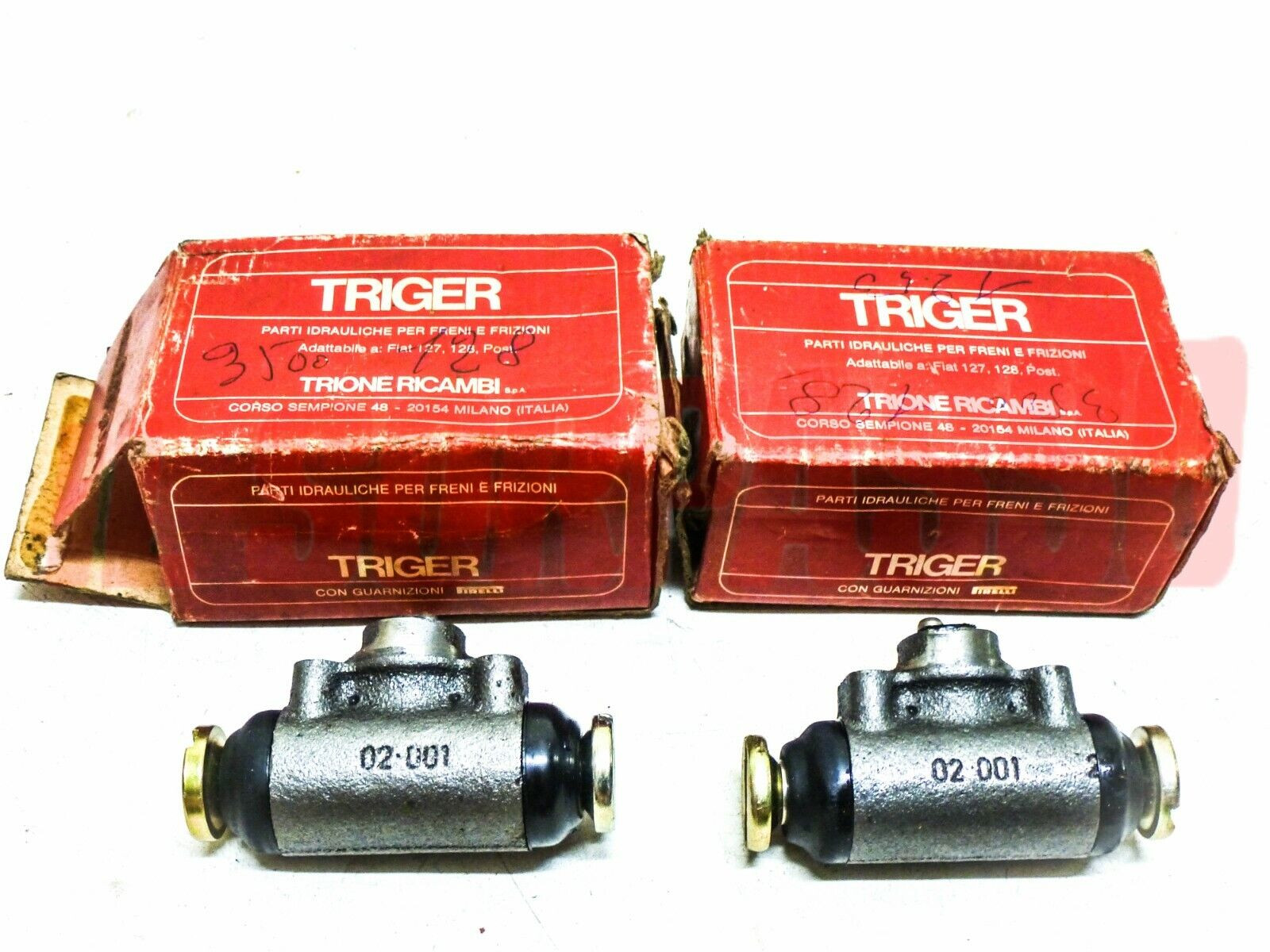 CILINDRETTI FRENO POSTERIORI FIAT 127 + 128 BERLINA COUPE ORIGINALI