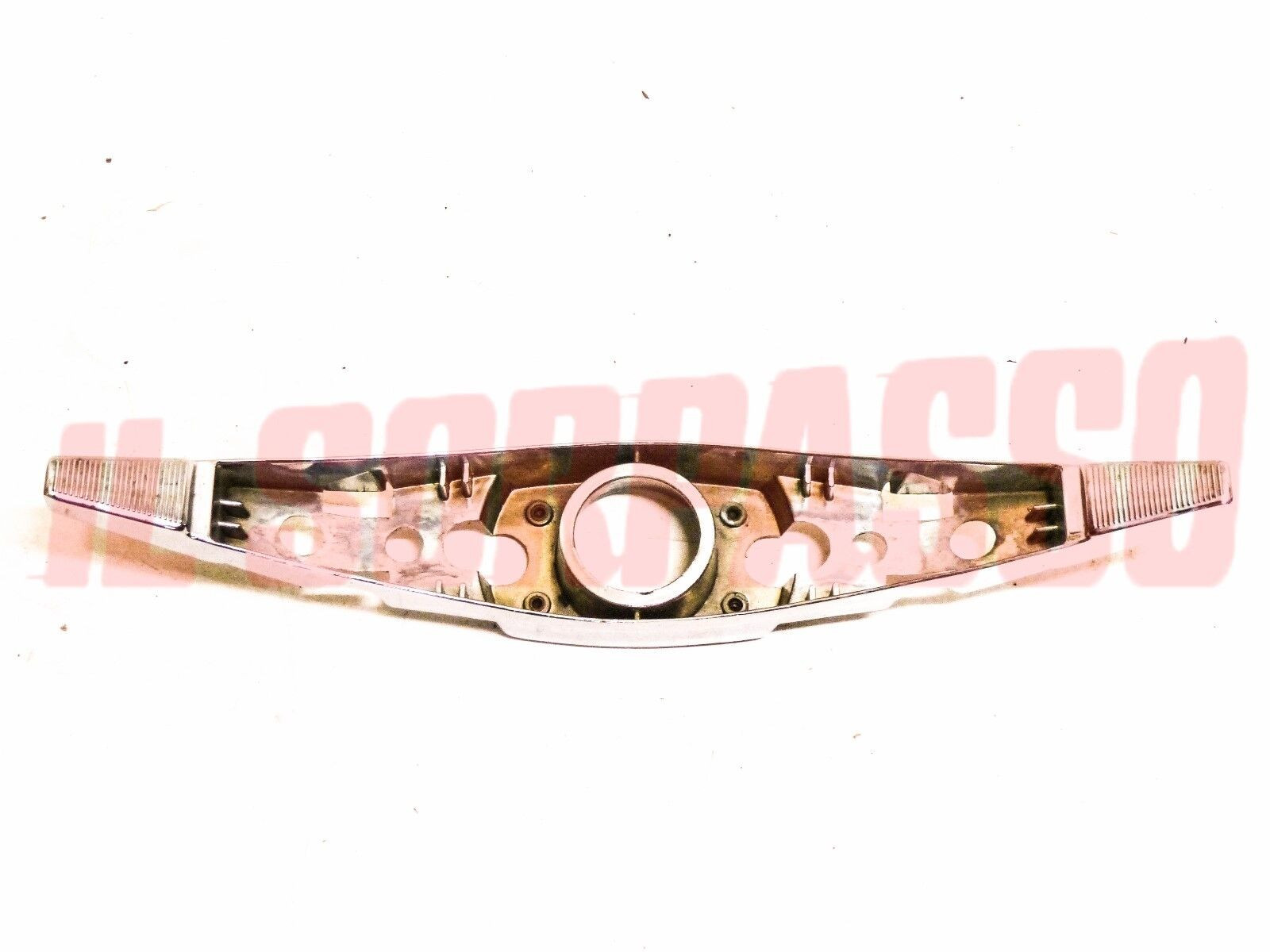 CLACSON VOLANTE STERZO FIAT 124 SPECIAL - 125 BERLINA ORIGINALE CROMATO