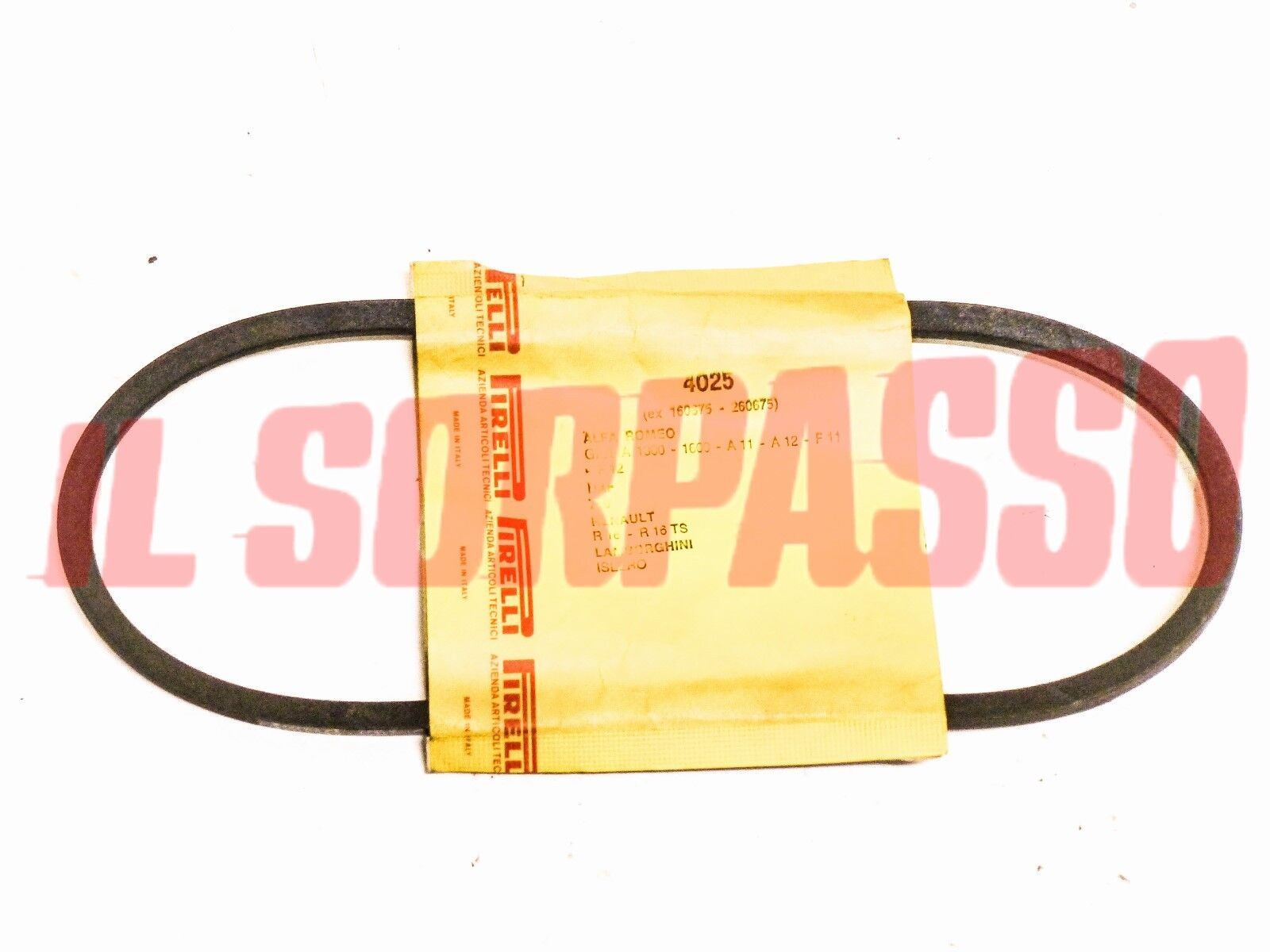 CINGHIA ALFA ROMEO GIULIA 1300 1600 ROMEO A11 A12 F12 ORIGINALE