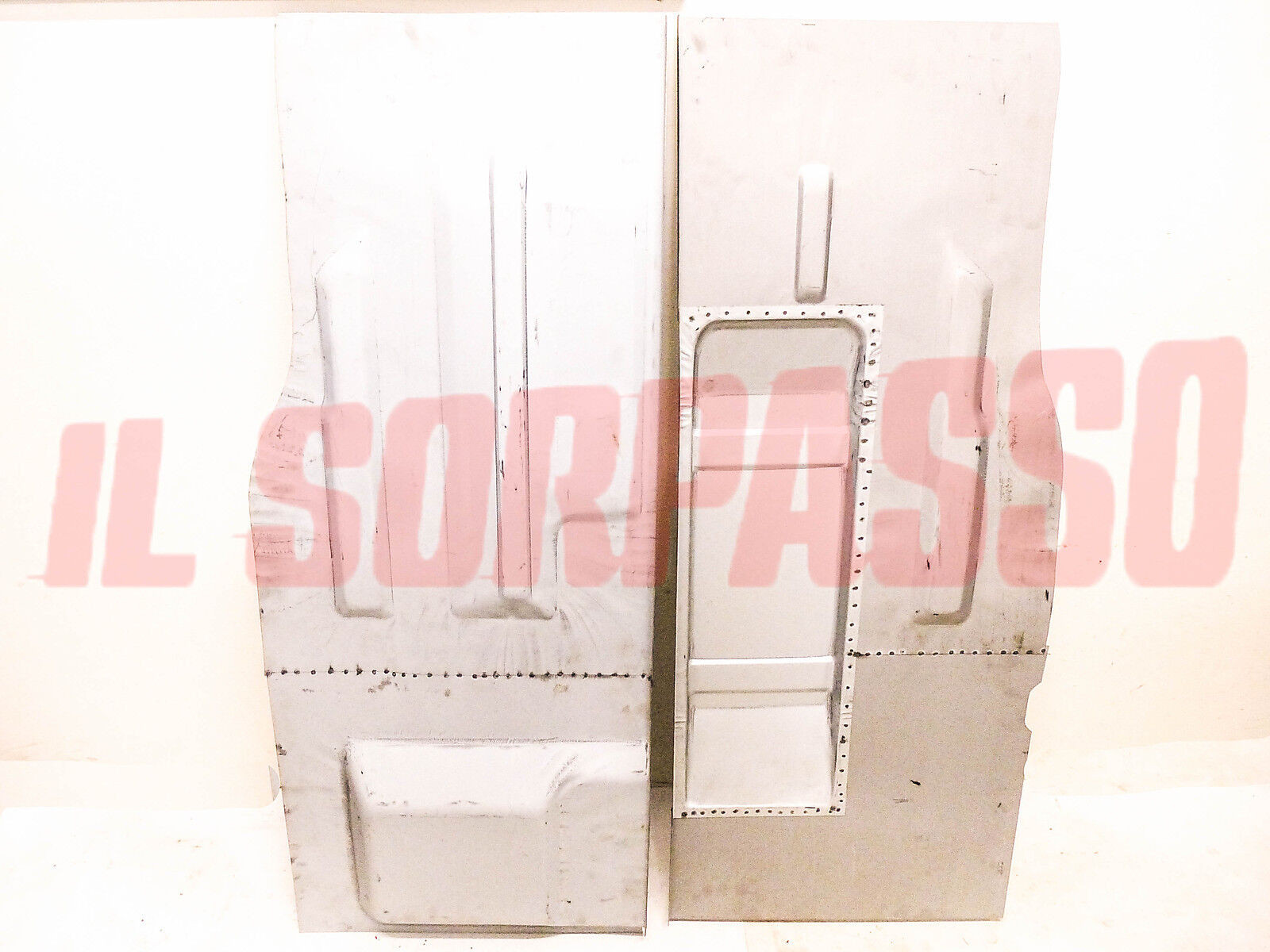 PIANALI FONDI DESTRO SINISTRO FIAT 124 SPIDER - SPORT AMERICA MARMITTA CATALITIC