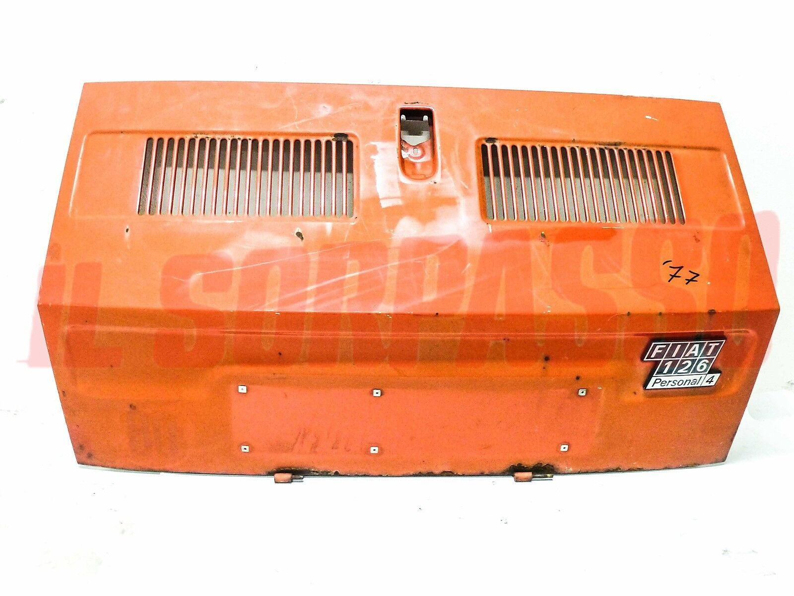 COFANO POSTERIORE BAULE  FIAT 126 PERSONAL ORIGINALE USATO .