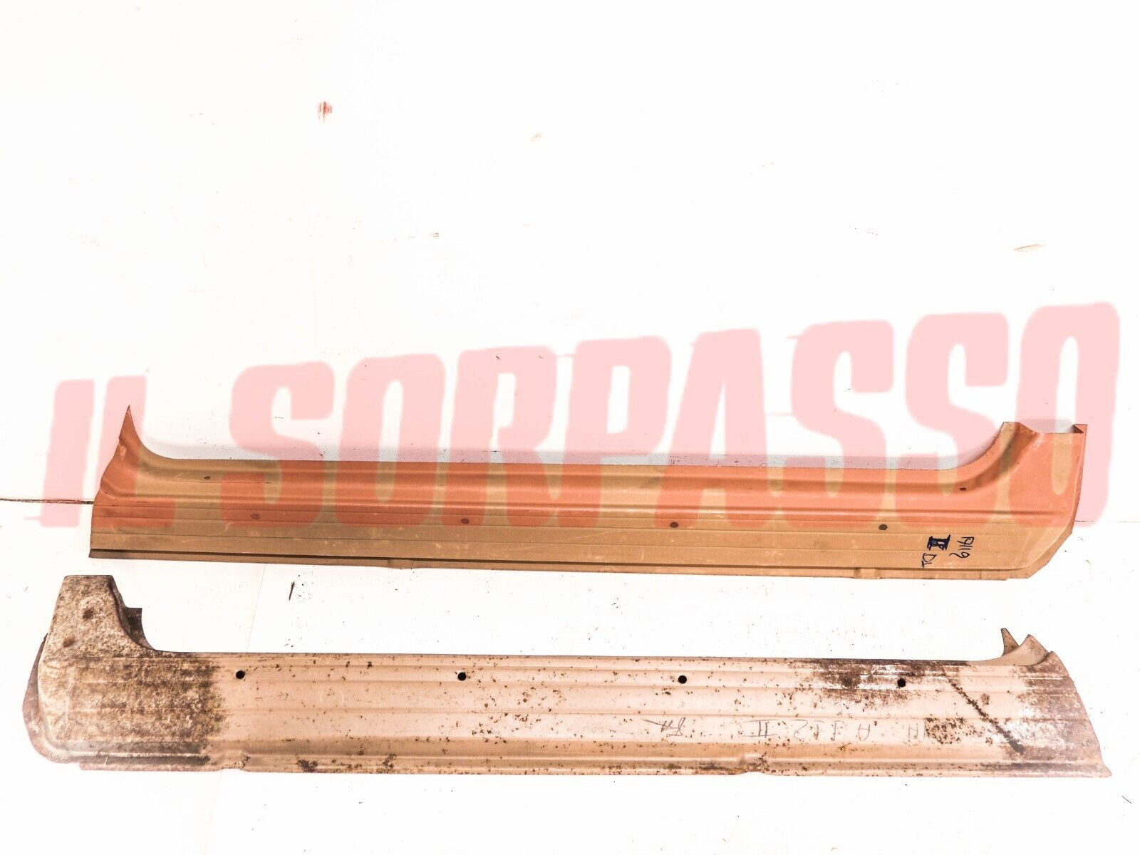 MEZZI SOTTOPORTA DESTRO SINISTRO AUTOBIANCHI A112 1 2 3 SERIE ABARTH CON FORI