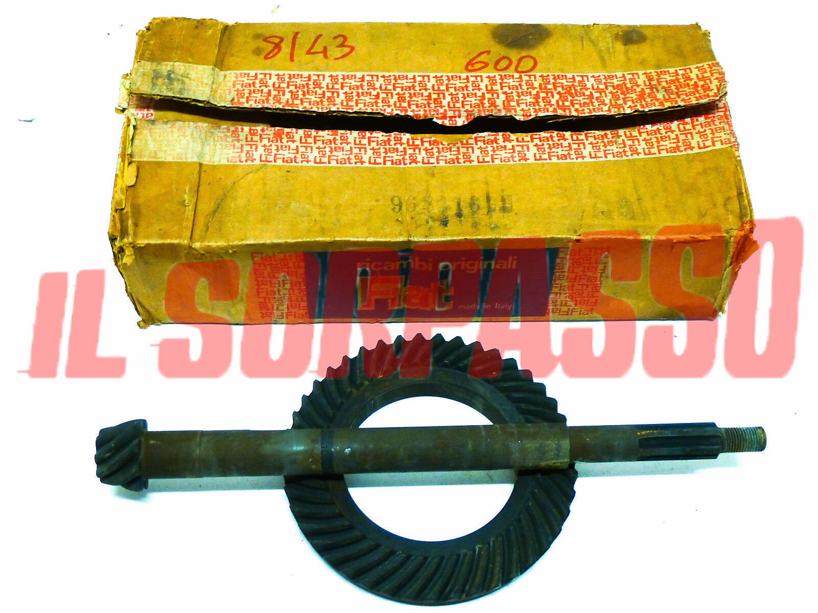 COPPIA CONICA 8X43 FIAT 600 1 SERIE - MULTIPLA 1 SERIE ORIGINALE FIAT