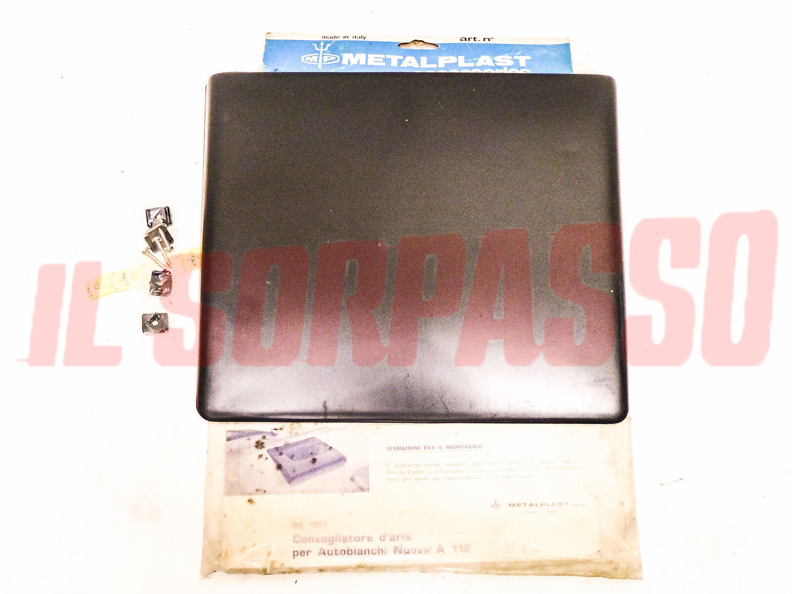 COPRI PRESA ARIA COFANO ANTERIORE AUTOBIANCHI A112 4 5 6 7 SERIE