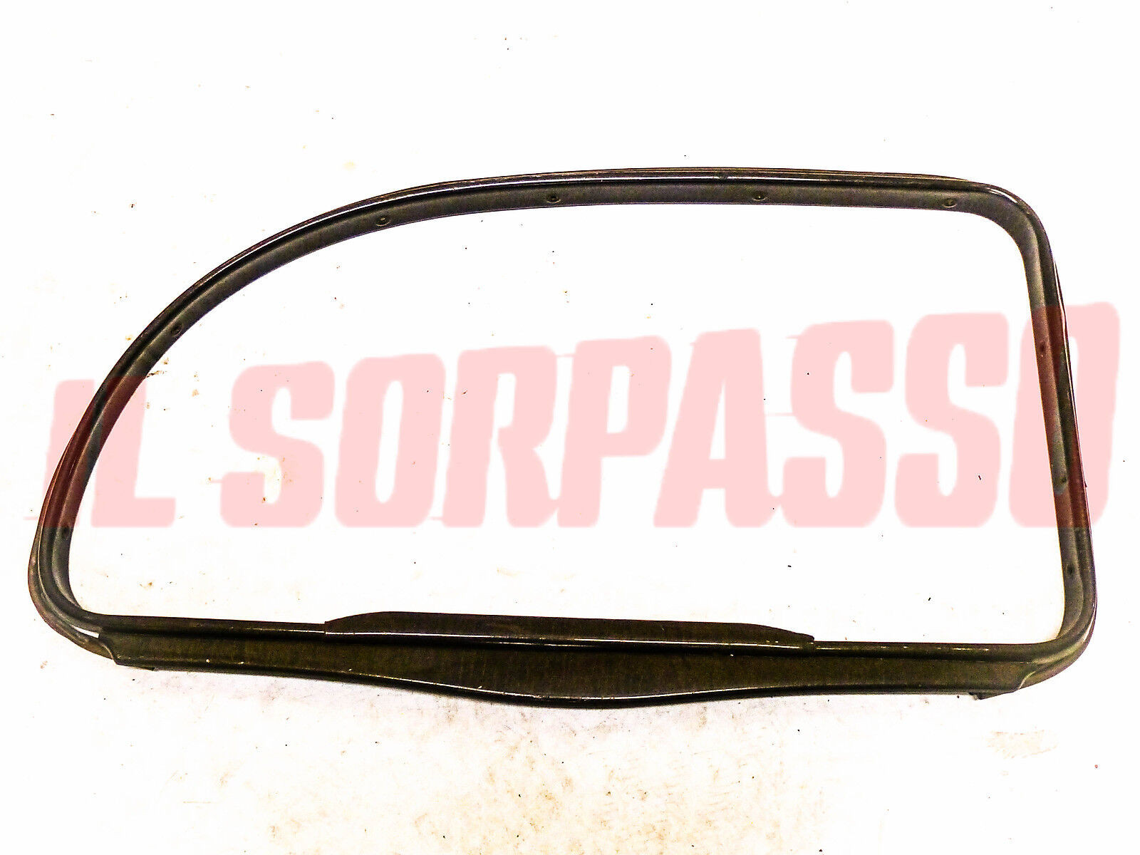 CORNICE VETRO SCENDENTE PORTA POSTERIORE SINISTRA FIAT 1100 A B E ORIGINALE