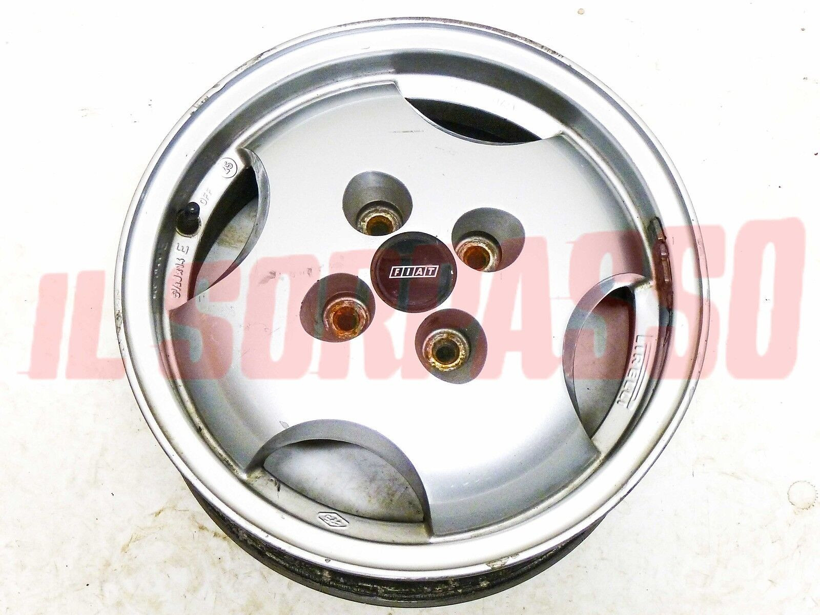 CERCHIO RUOTA PIRELLI 5,5 X 14 FIAT 127 128 124 125 A112 X19 ORIGINALE