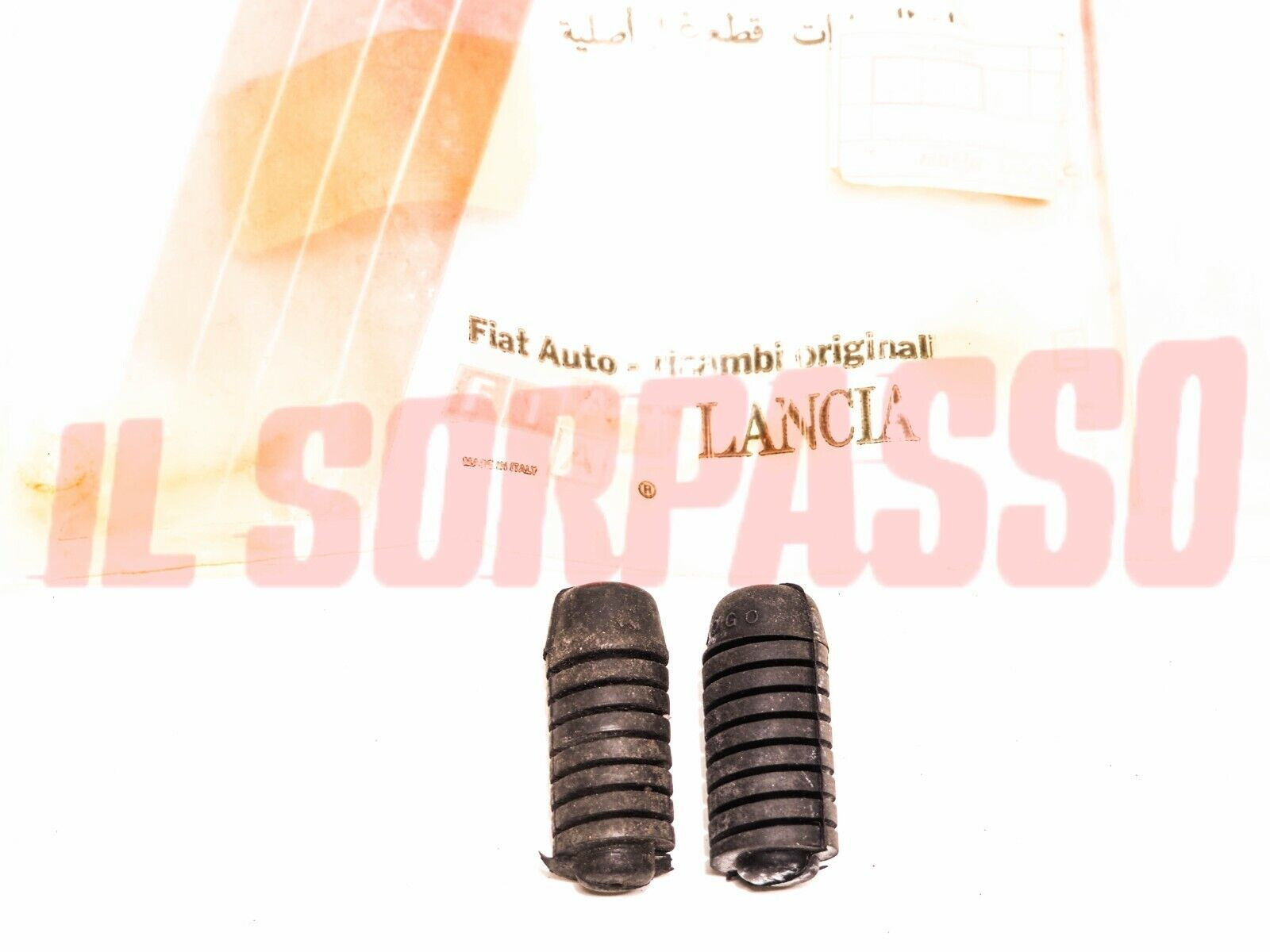 GOMMINI REGISTRI VITI COFANO ANTERIORE AUTOBIANCHI A112 + ABARTH ORIGINALI