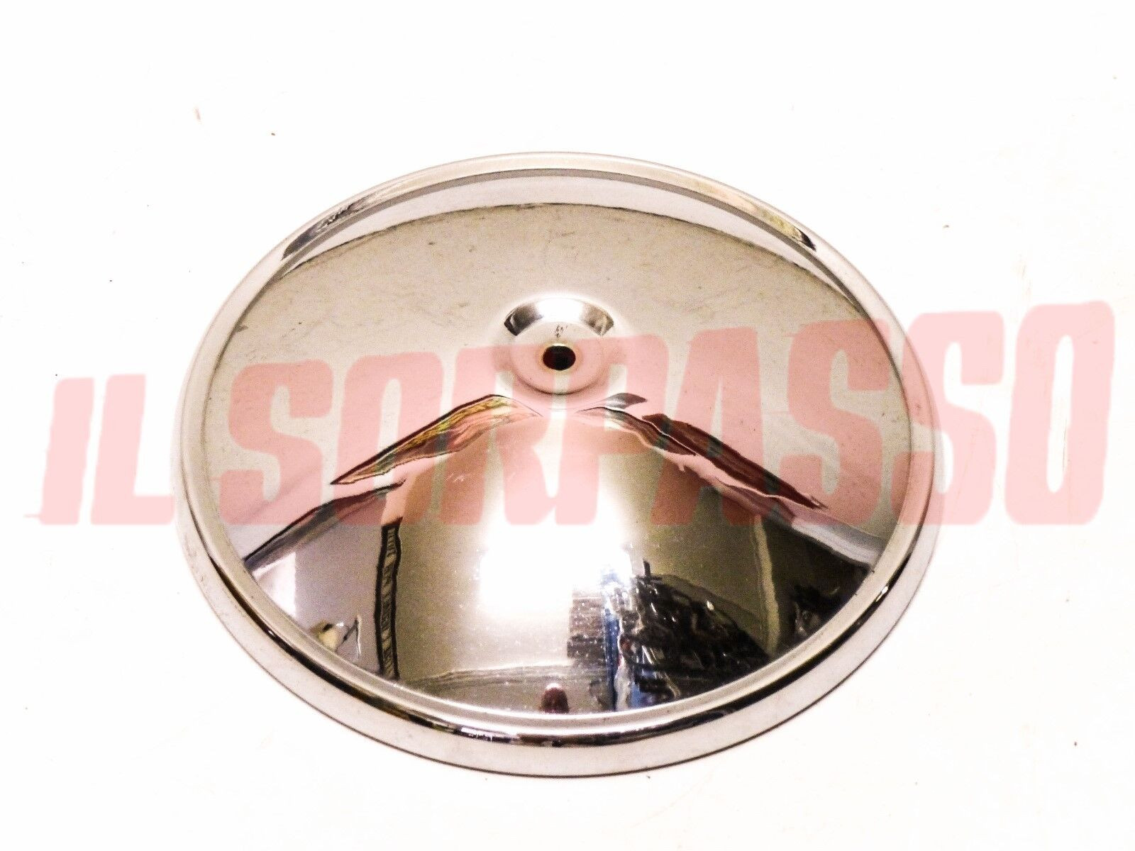 COPPA RUOTA BORCHIA AUTOBIANCHI BIANCHINA BERLINA + CABRIO CROMATA ORIGINALE