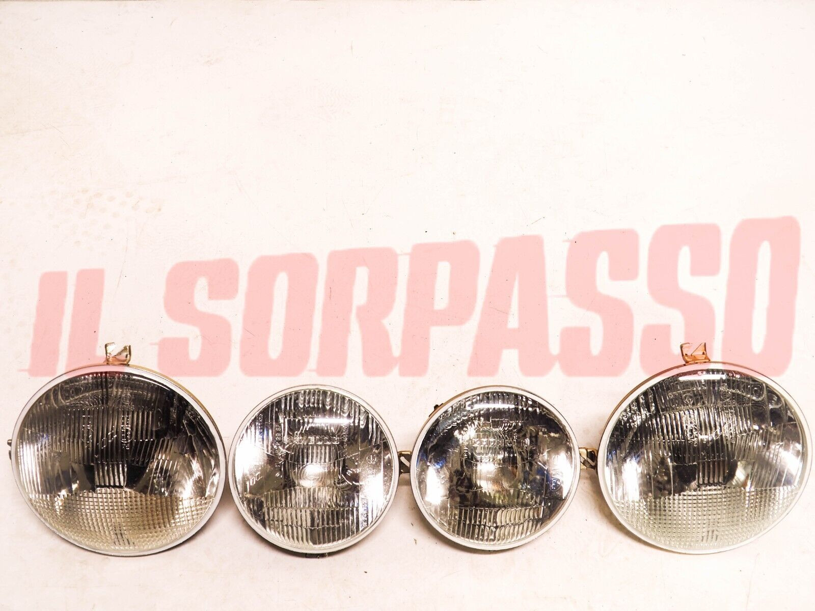 GRUPPI OTTICI FANALI FARI JODIO A.R 1750 BERLINA - GT 1750 2000 CARELLO