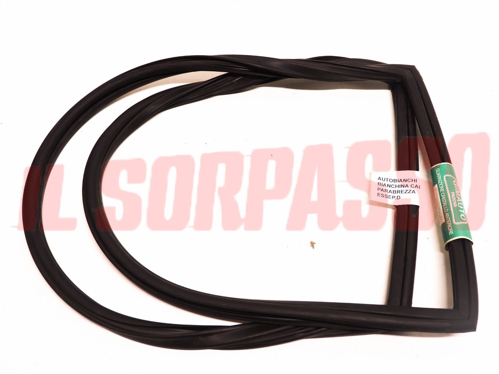 GUARNIZIONE VETRO PARABREZZA AUTOBIANCHI BIANCHINA CABRIO ORIGINALE NOS