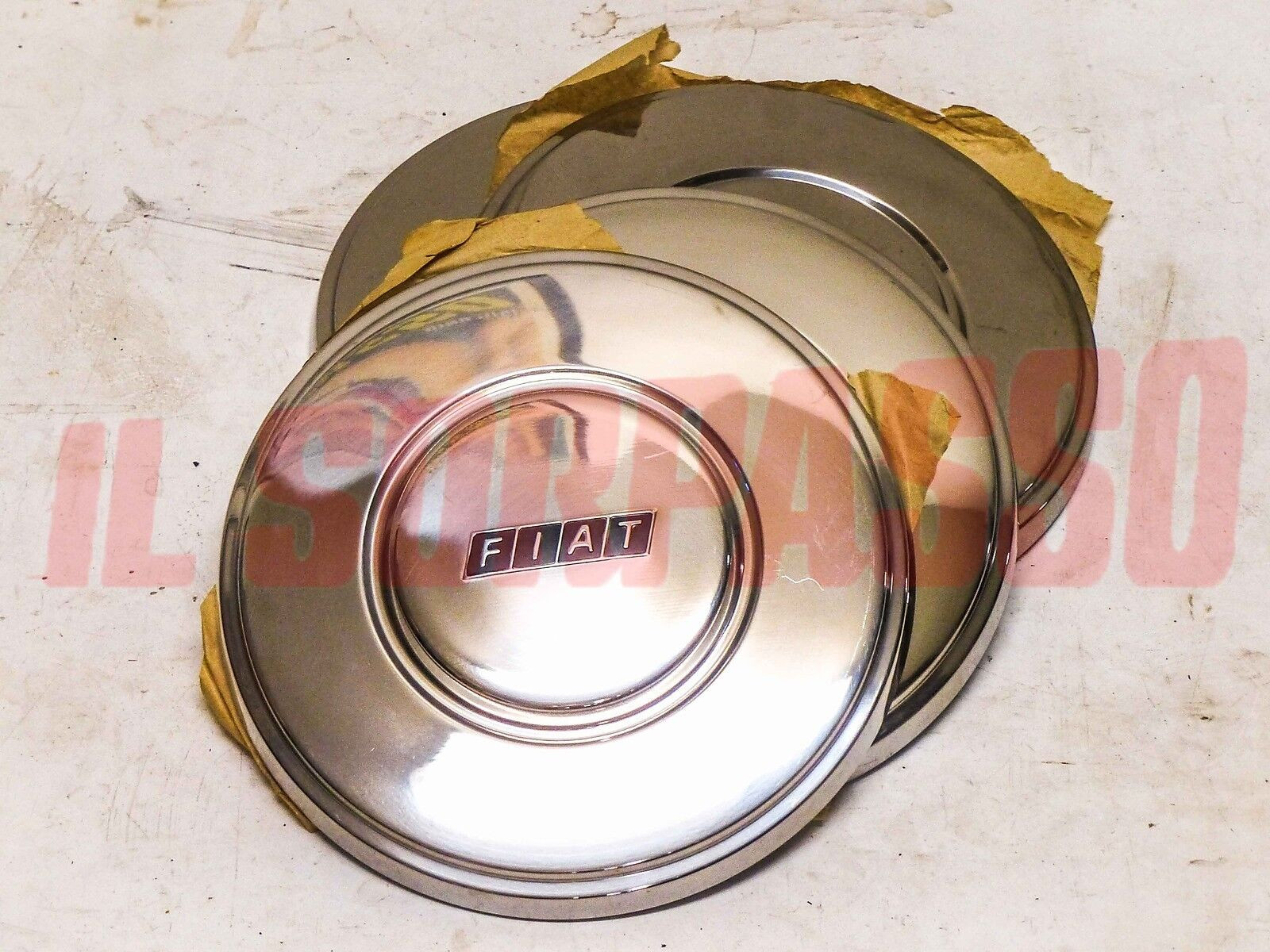 COPPE BORCHIE CERCHI RUOTA FIAT 132 GLS ORIGINALI