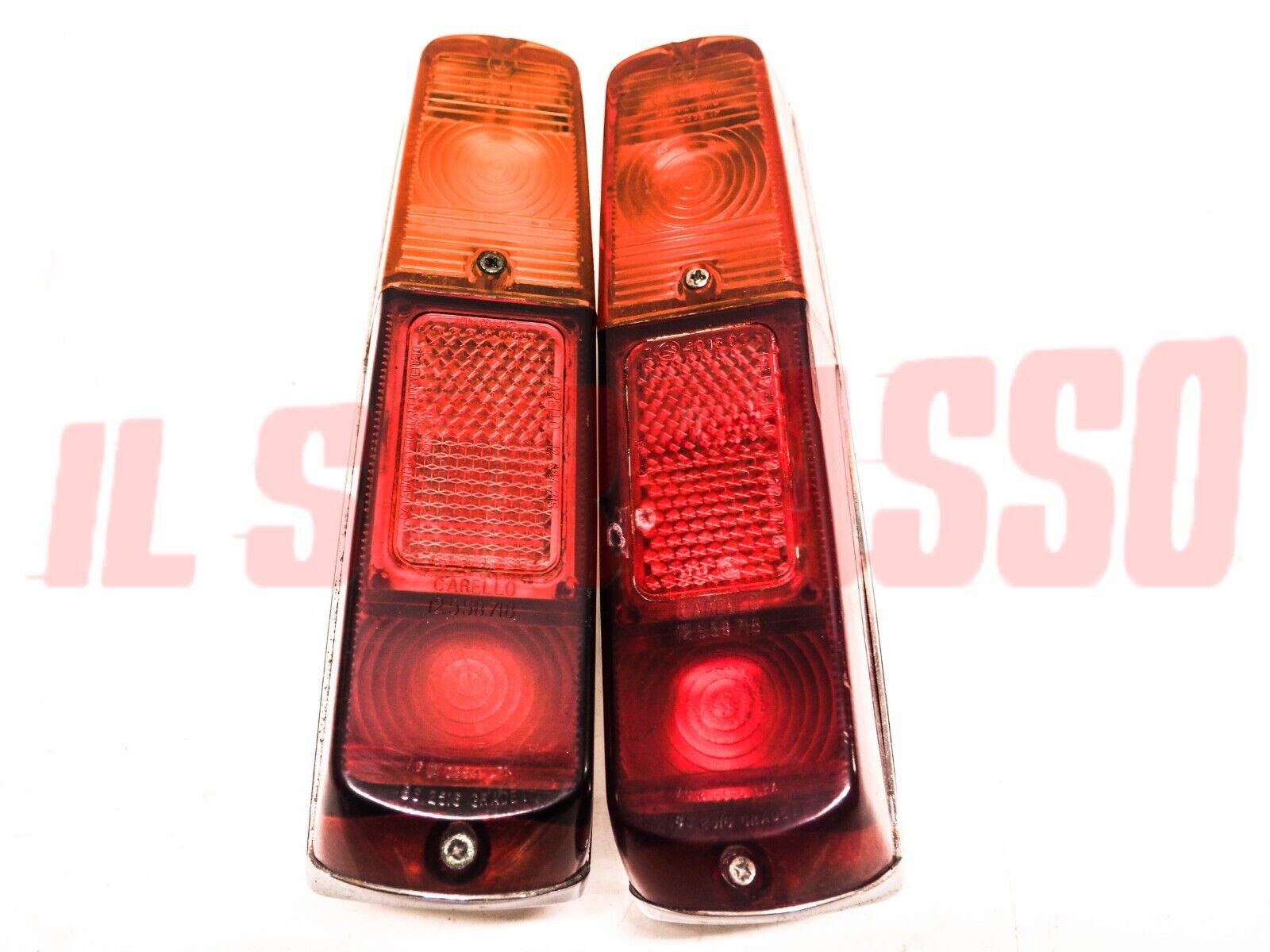 FANALI POSTERIORI DESTRO + SINISTRO LANCIA APPIA 3 SERIE ORIGINALI CARELLO