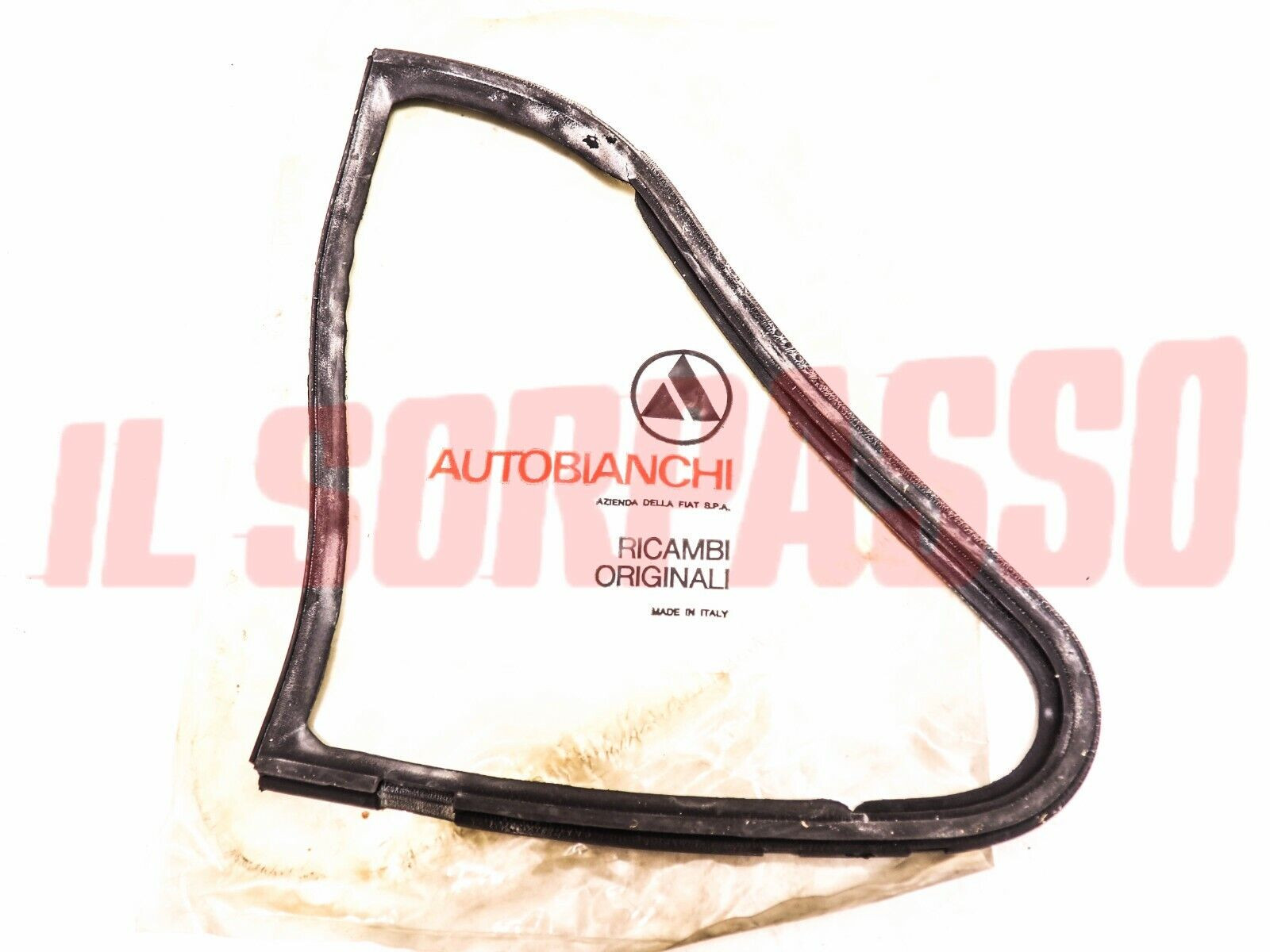 GUARNIZIONE DEFLETTORE PORTA SINISTRA FIAT 500 D F L R G ORIGINALE 4235490 NOS