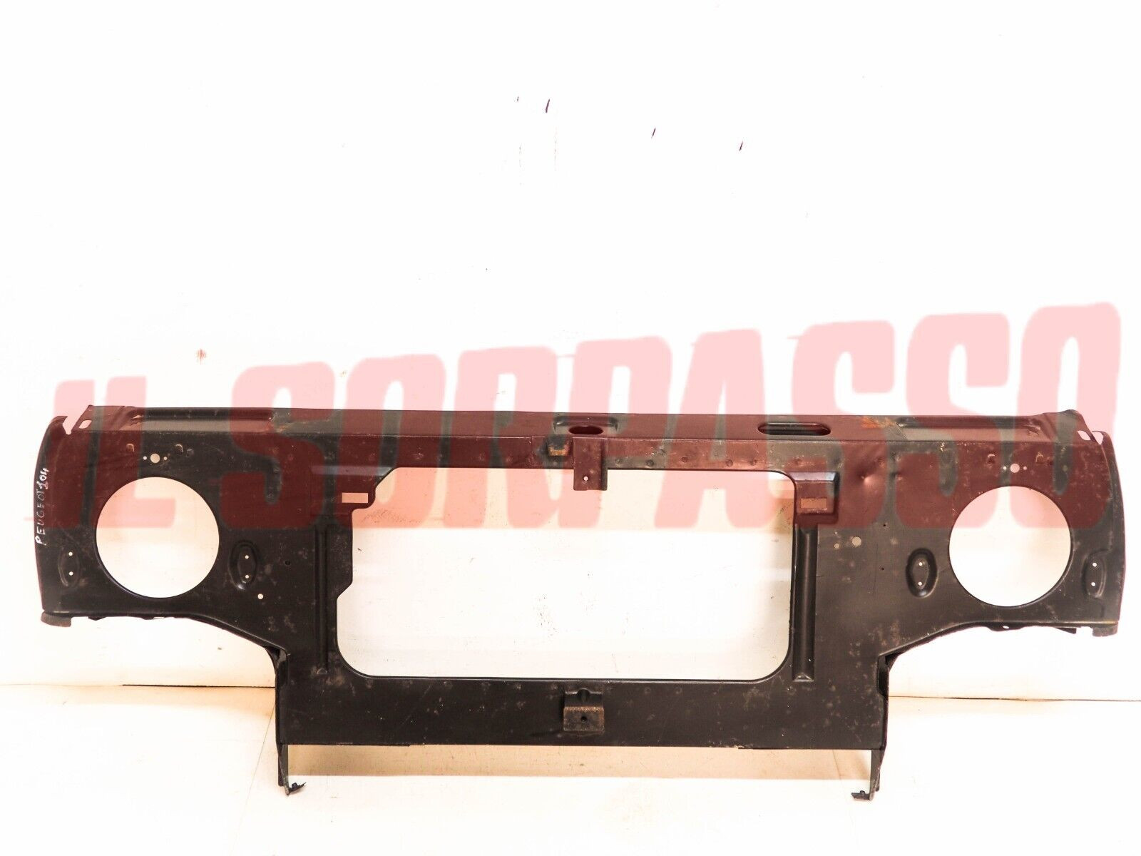 RIVESTIMENTO ANTERIORE OSSATURA FRONTALE CALANDRA PEUGEOT 104 MK1 ORIGINALE