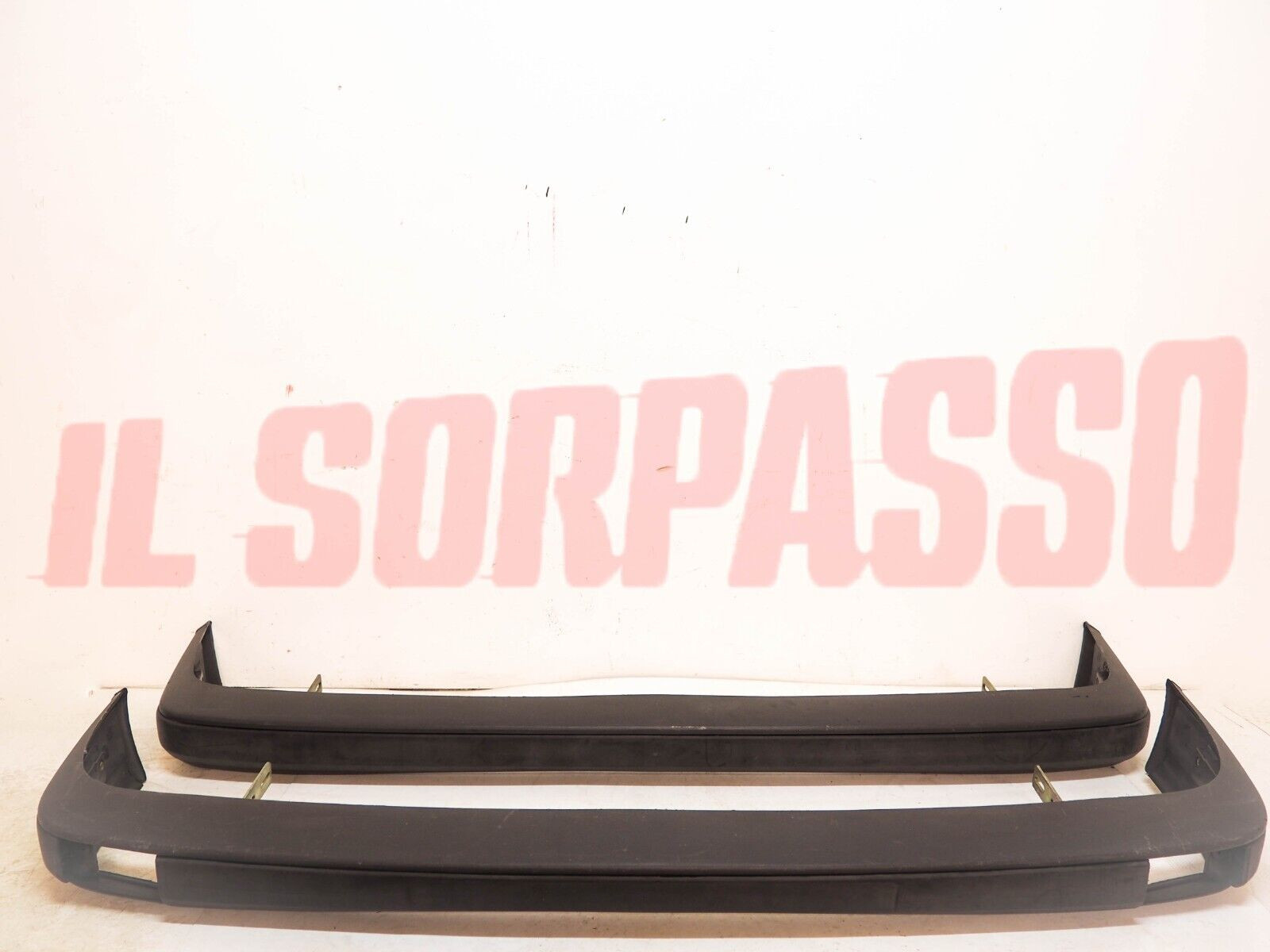 PARAURTI ANTERIORE + POSTERIORE + STAFFE ALFA ROMEO ALFA SUD TI ORIGINALI