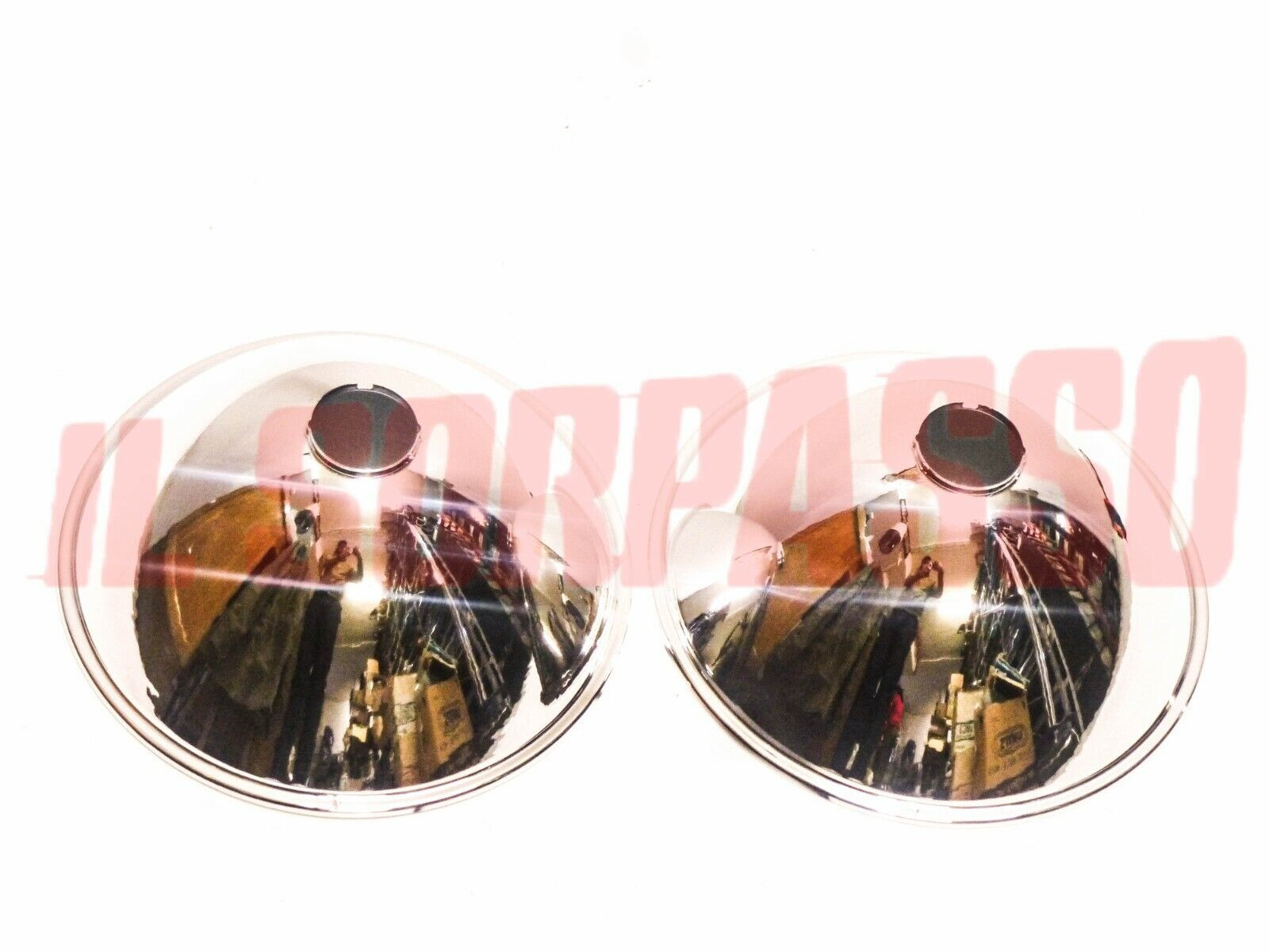 PARABOLE GRUPPI OTTICI FANALI FARI PORTALAMPADA INCASTRO FIAT 1500 6 CILINDRI