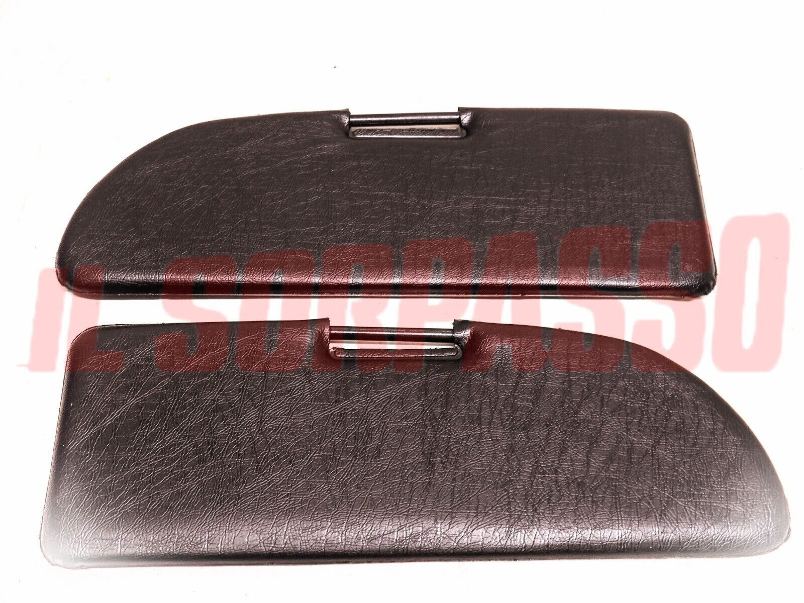 ALETTE ANTINE PARASOLE NERE FIAT 500 F L R GIARDINIERA BIANCHINA