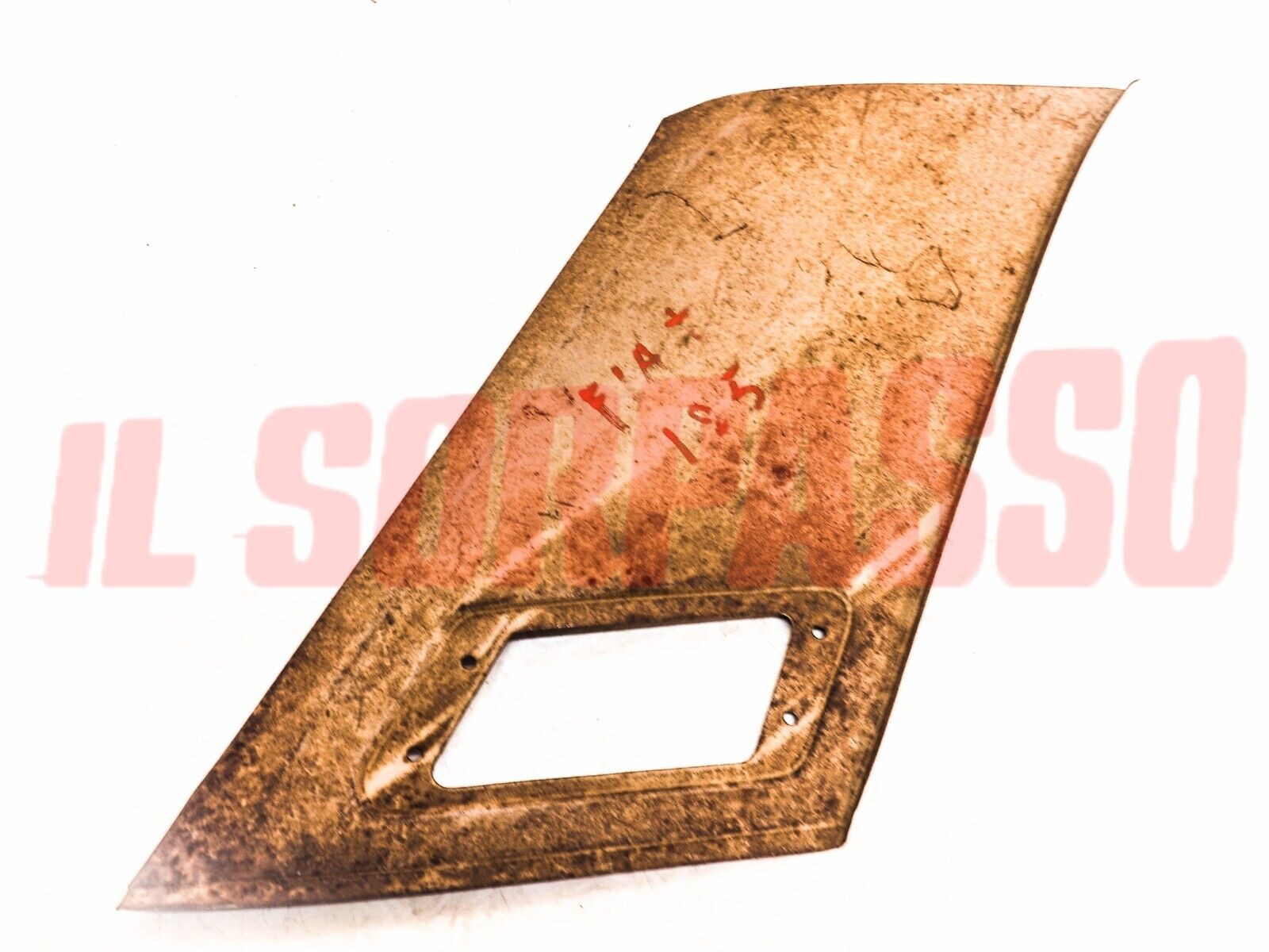 MONTANTE PARAFANGO FIANCO POSTERIORE DESTRO FIAT 125 BERLINA SPECIAL ORIGINALE