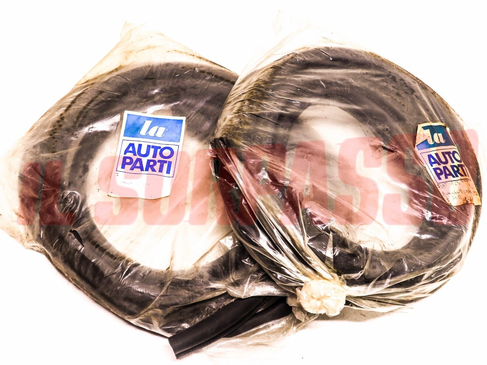 GUARNIZIONI VANO PORTA DESTRA SINISTRA FIAT 128 COUPE 3P ORIGINALI NOS