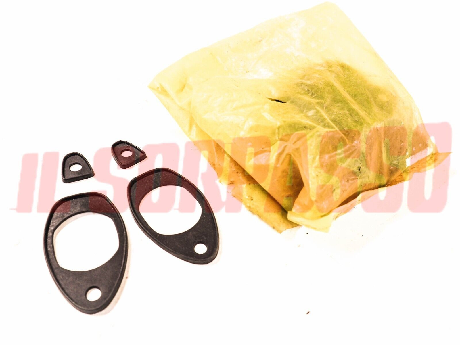 GUARNIZIONI MANIGLIE PORTA PORTIERA DESTRA + SINISTRA FIAT 500 F L R ORIGINALI