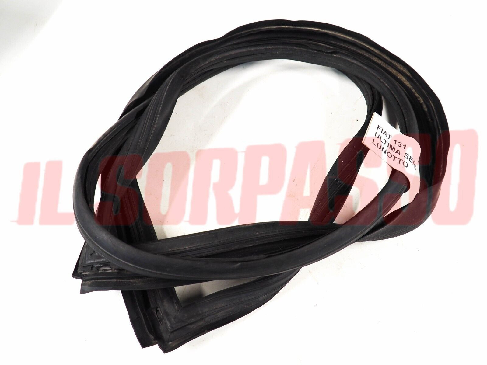 GUARNIZIONE VETRO LUNOTTO POSTERIORE FIAT 131 ULTIMA SERIE CON RIGHE ORIGINALE