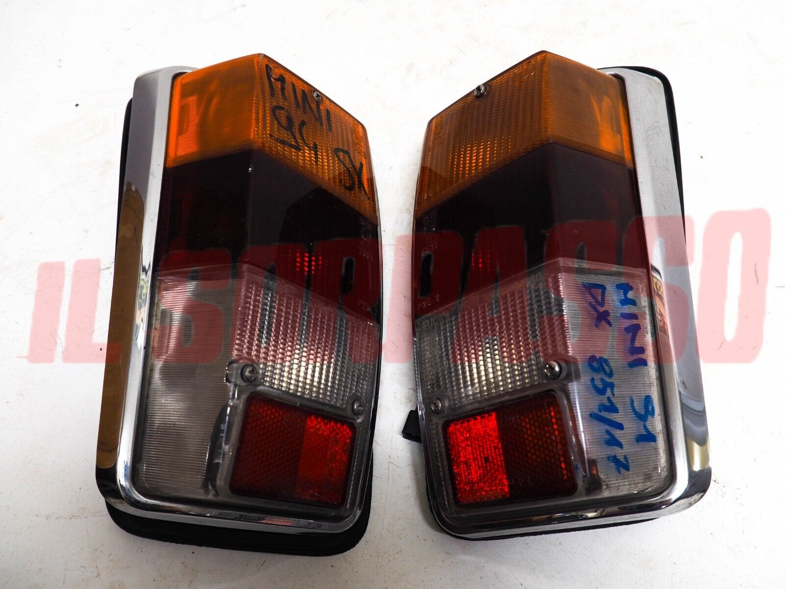 FANALI POSTERIORI DESTRO + SINISTRO ROVER MINI MINOR COOPER ORIGINALI LUCAS