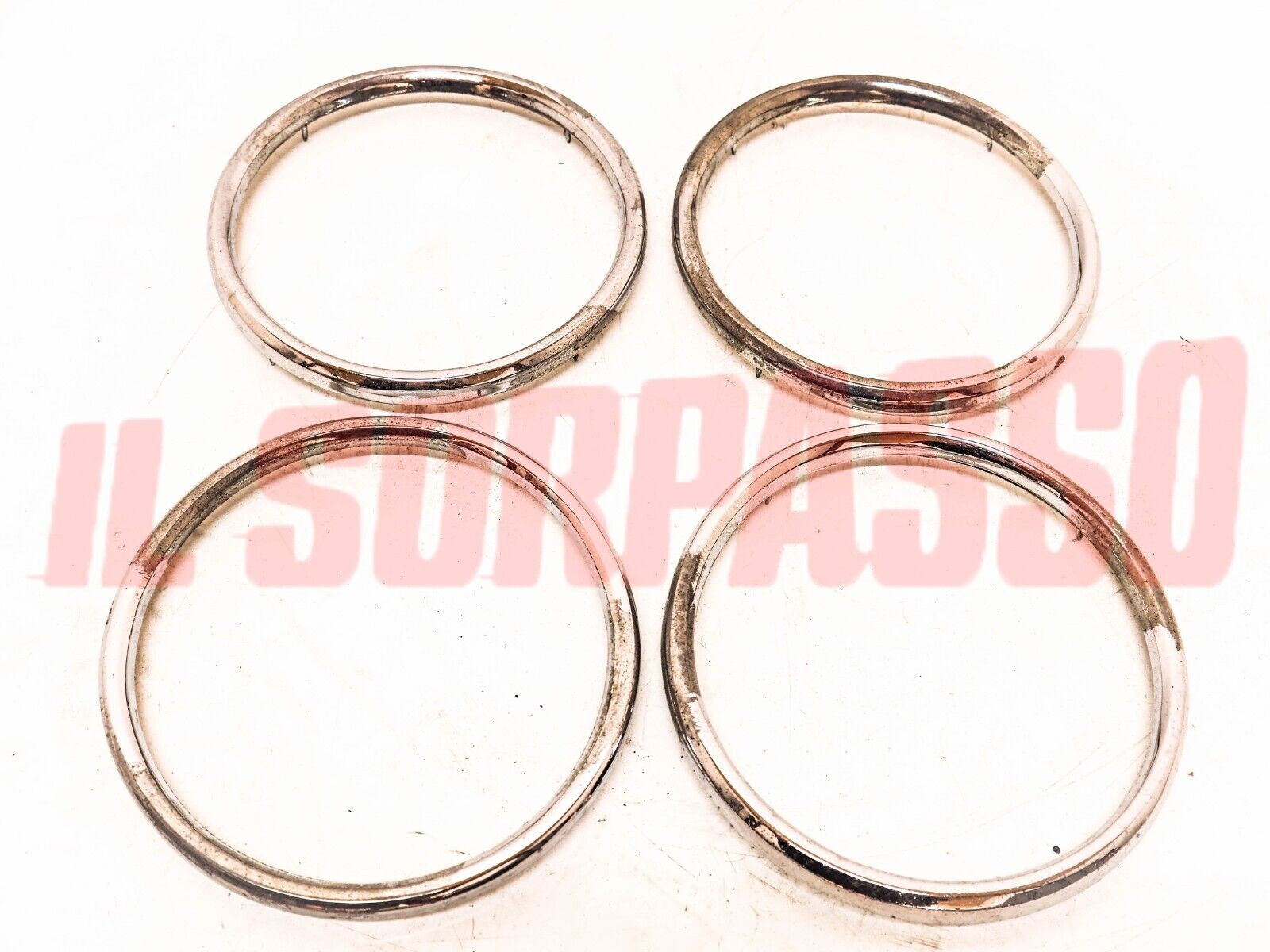 CORNICI CERCHI FARO MASCHERINA GRIGLIA ALFA ROMEO ALFETTA BERLINA 1800 1 SERIE