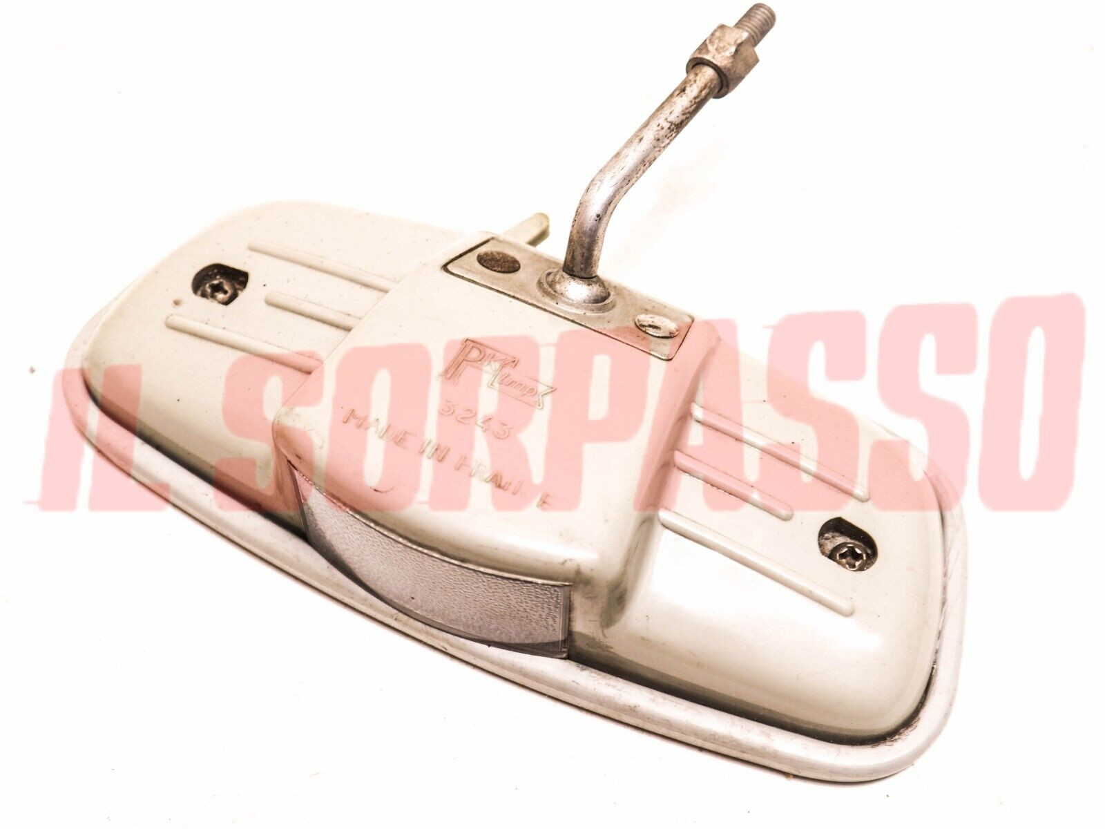 SPECCHIO RETROVISORE INTERNO ALFA ROMEO RENAULT DAUPHINE ORIGINALE