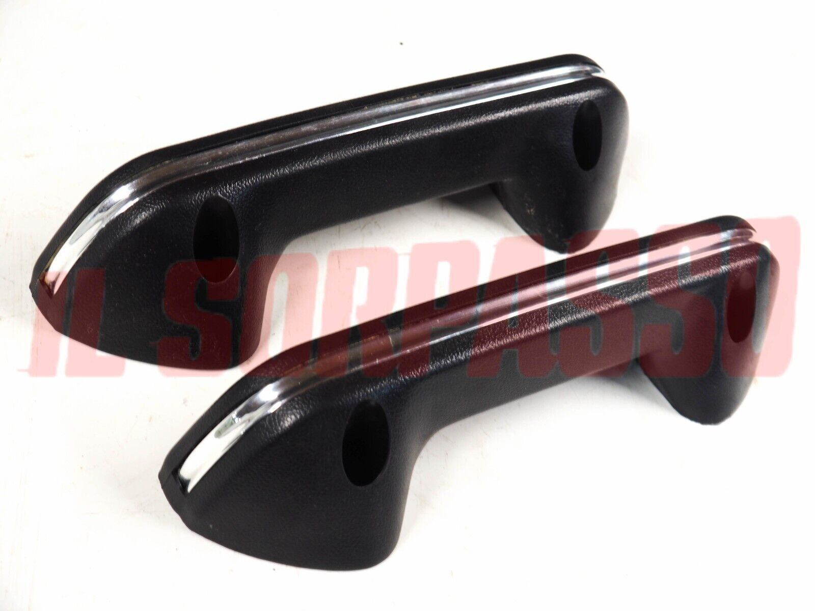 BRACCIOLI MANIGLIE TIRAPORTA DESTRO + SINISTRO FIAT 127 SPECIAL ORIGINALI