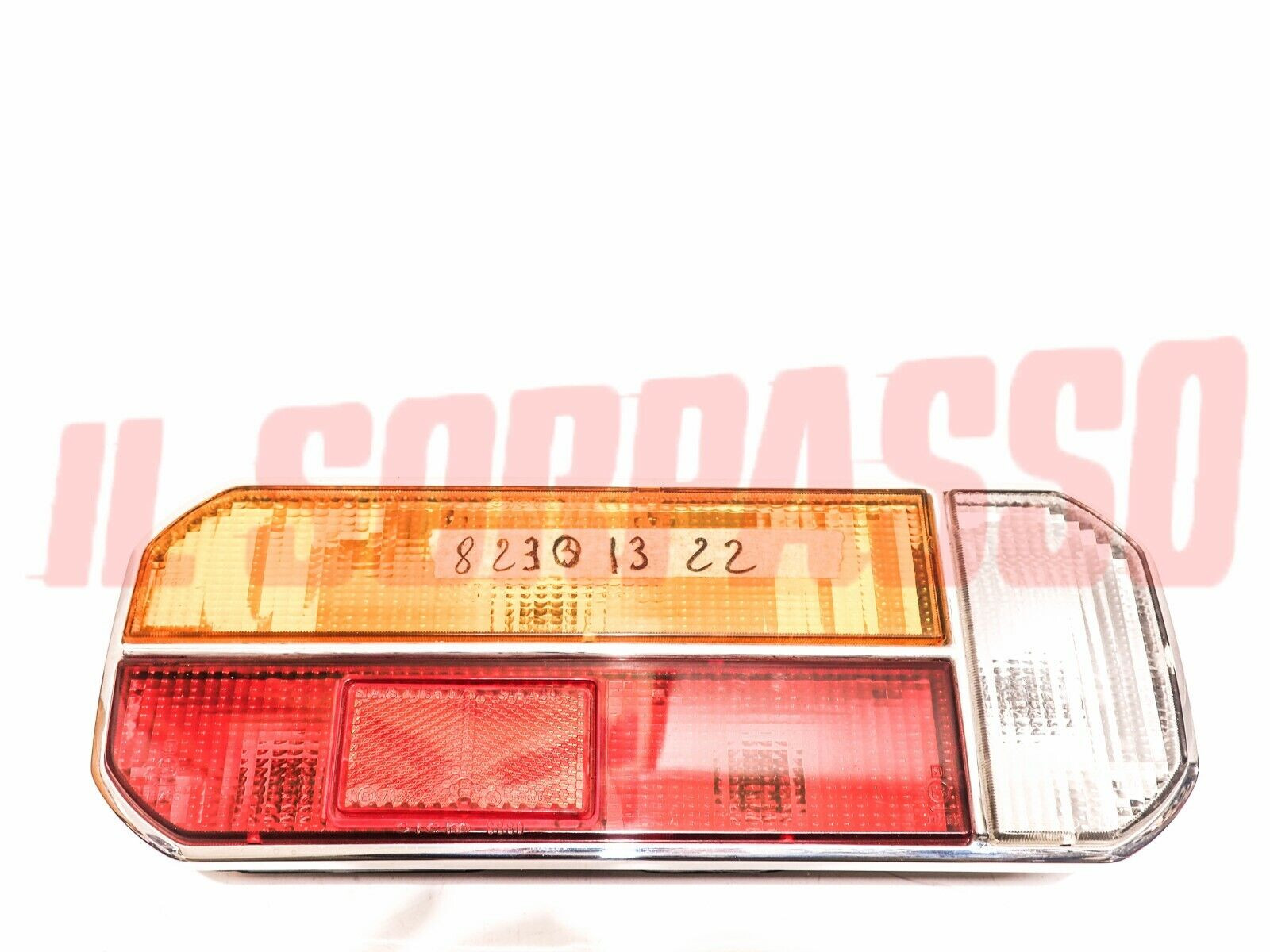 FANALE FARO POSTERIORE SINISTRO LANCIA BETA COUPE ORIGINALE SIEM BORDO CROMATO