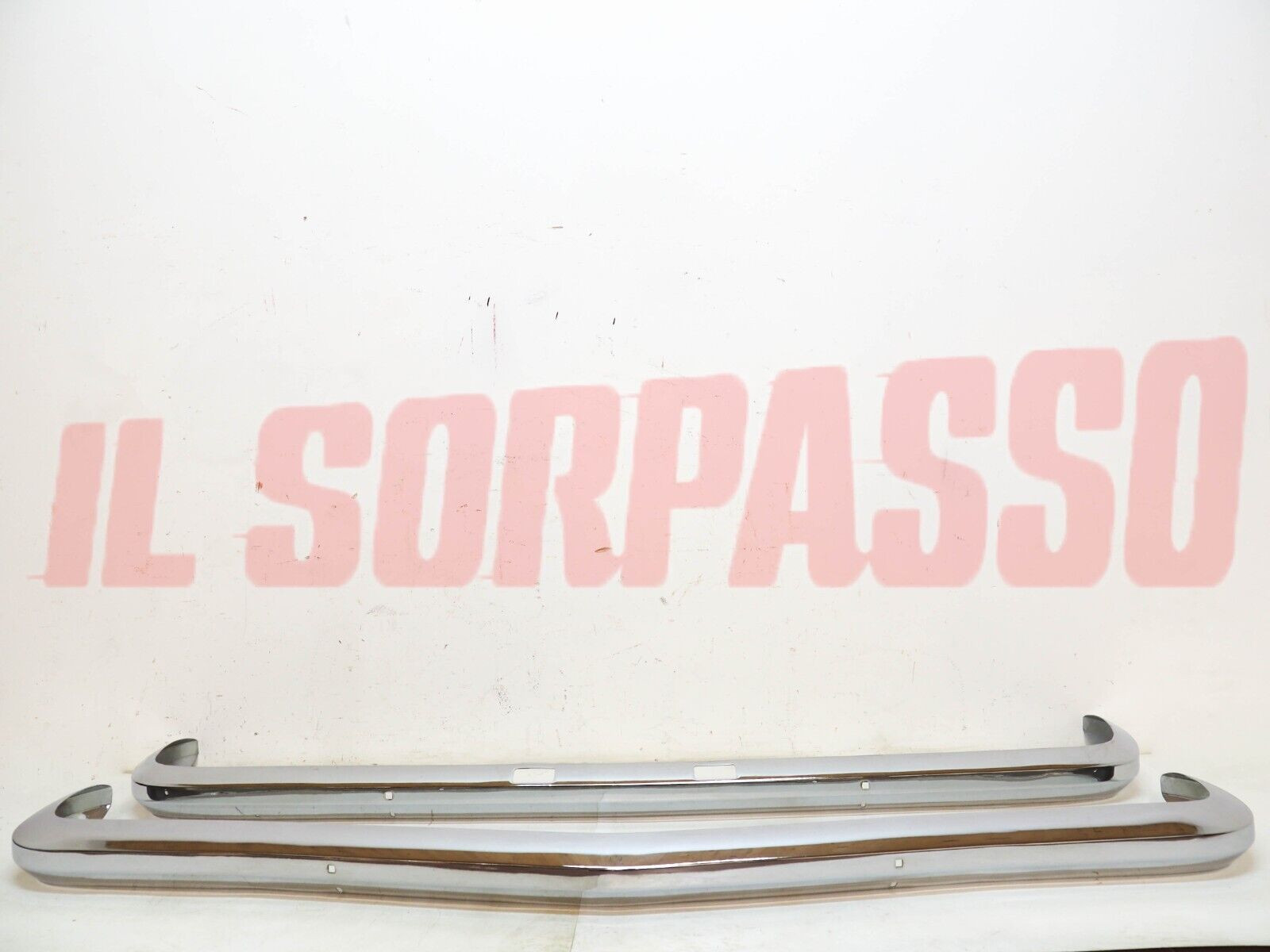 PARAURTI ANTERIORE + POSTERIORE OPEL REKORD D ORIGINALI NOS