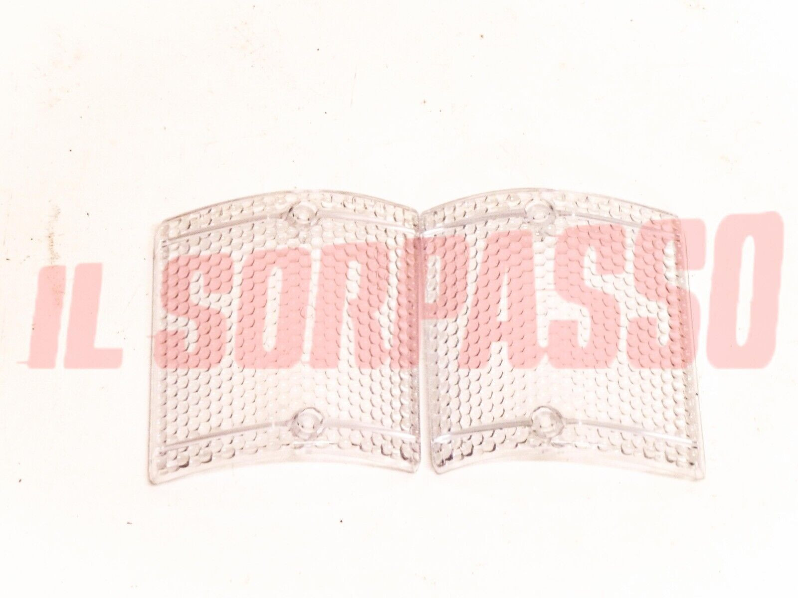 PLASTICHE FANALINI FRECCE BIANCHE FIAT 128 BERLINA RALLY ORIGINALI CARELLO